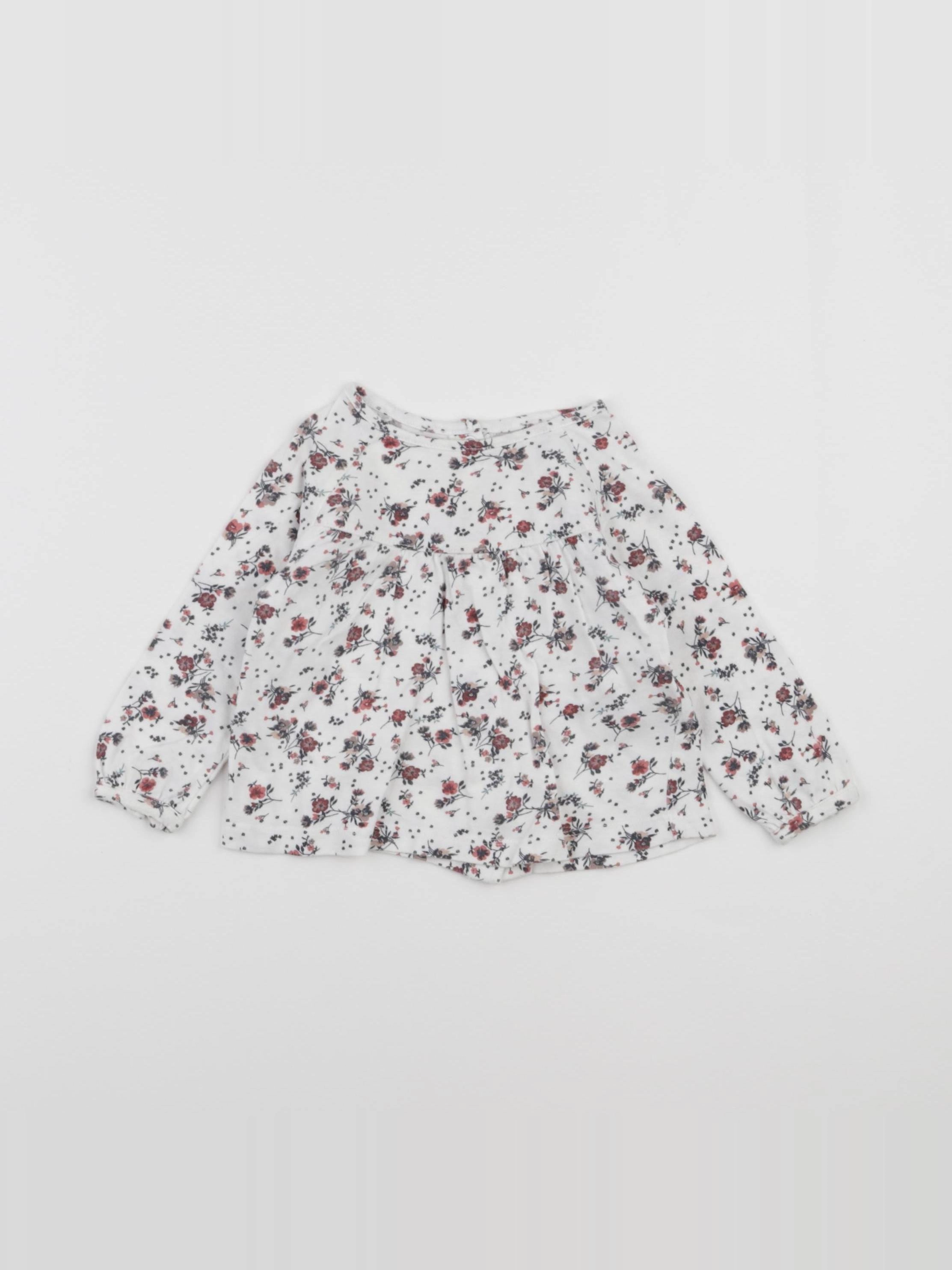 Vertbaudet - tee-shirt multicolore - 6 mois
