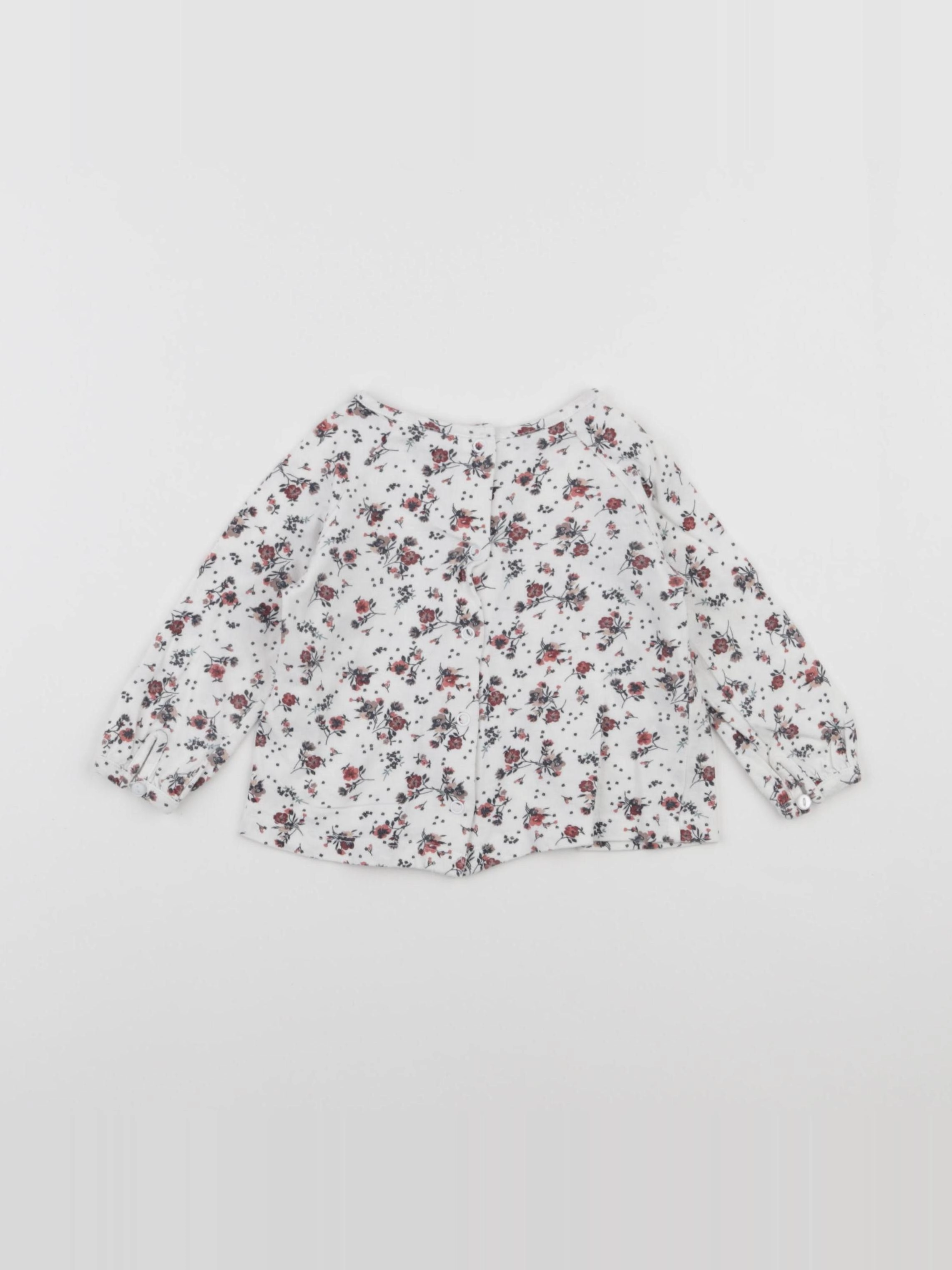 Vertbaudet - tee-shirt multicolore - 6 mois