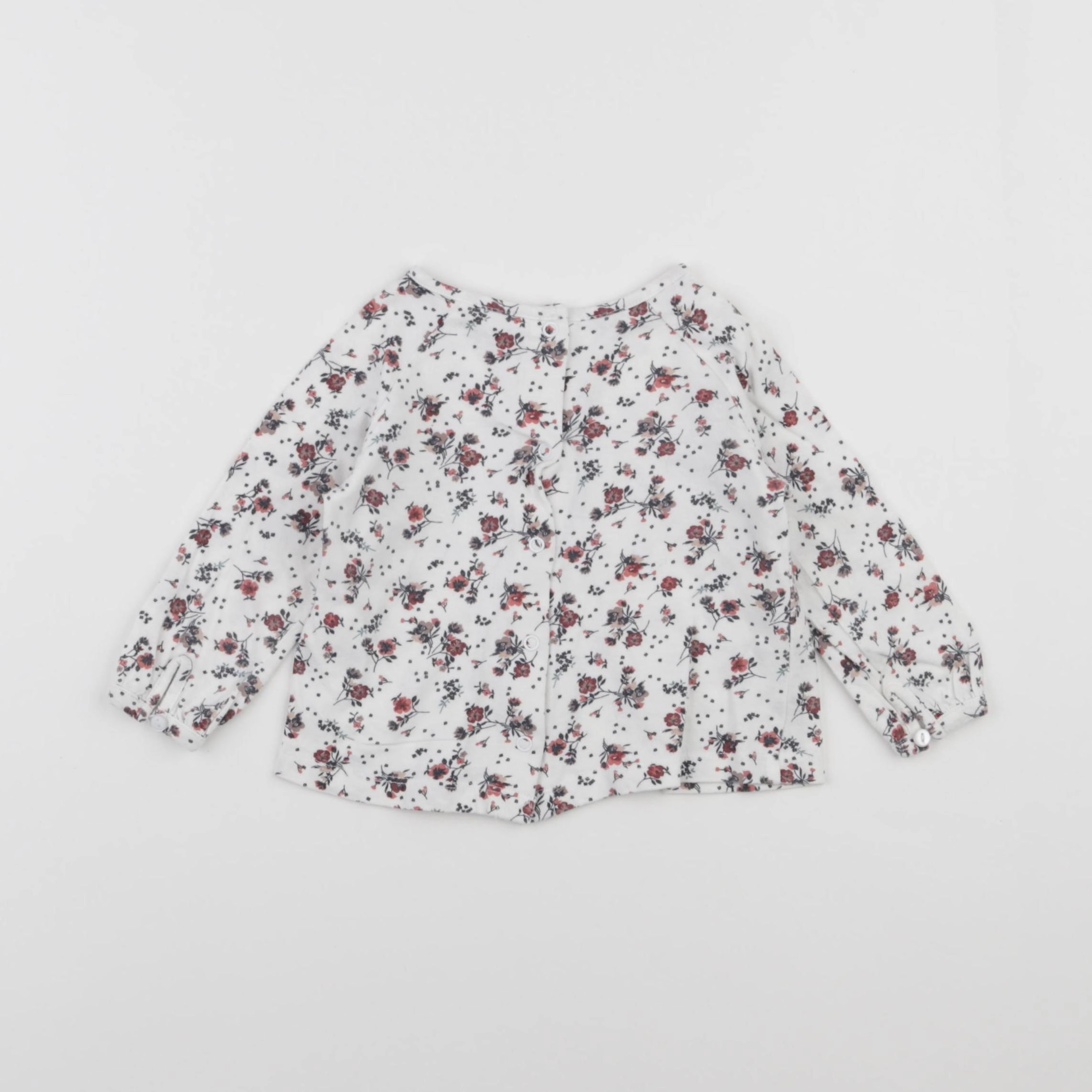 Vertbaudet - tee-shirt multicolore - 6 mois