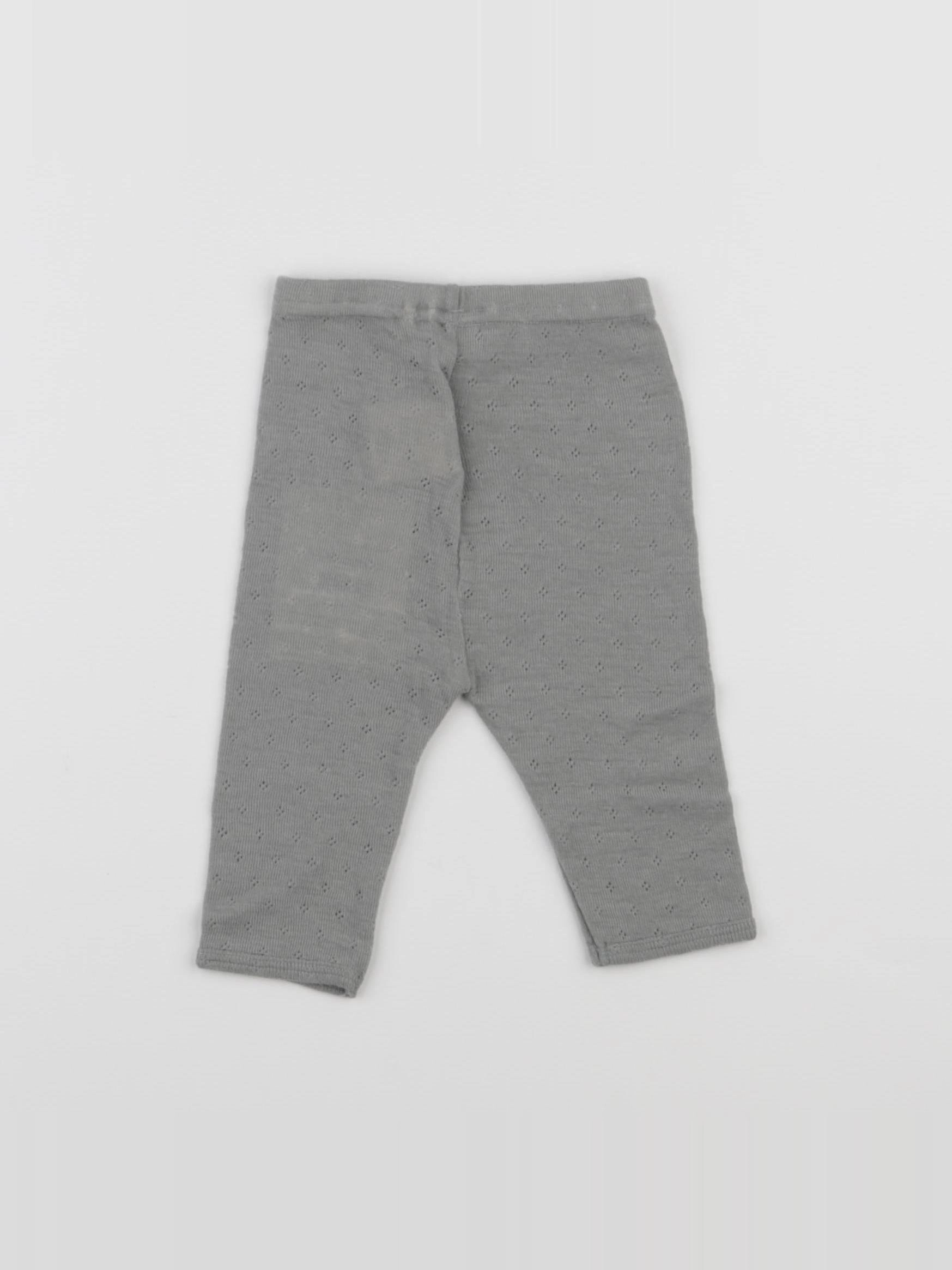 Konges slojd - legging gris - 0/1 mois