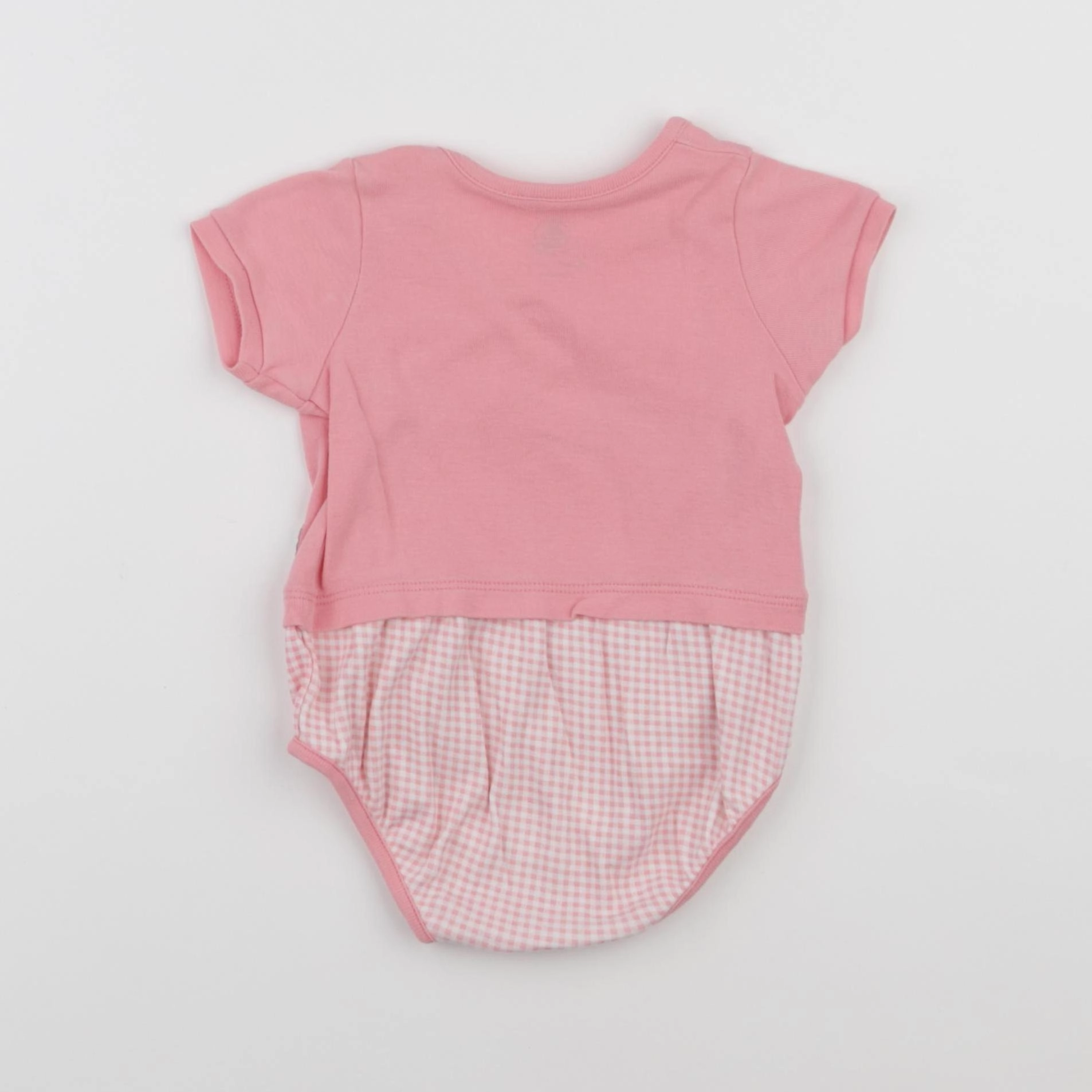 Petit Bateau - body tee-shirt rose - 3 mois