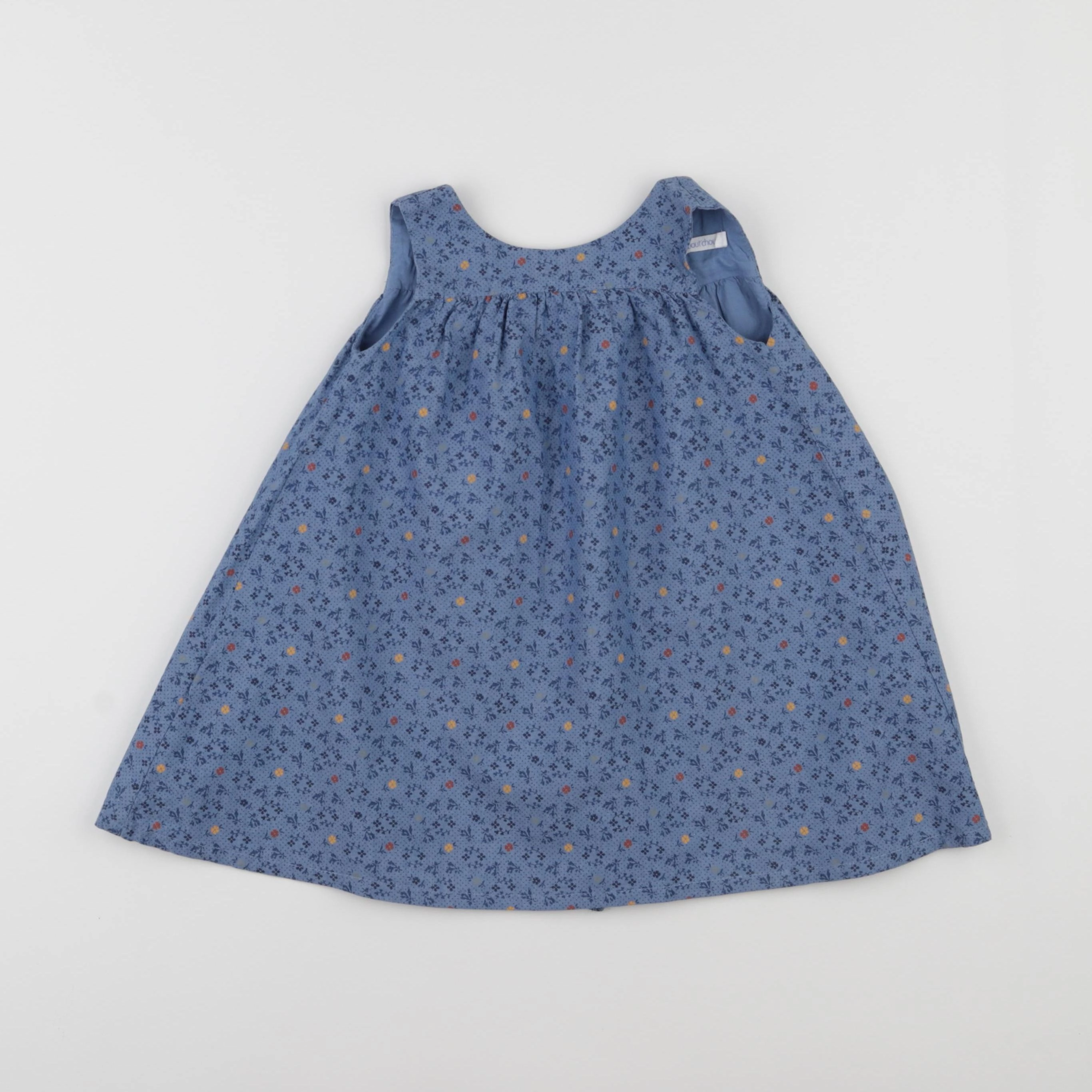Boutchou - robe bleu - 12 mois