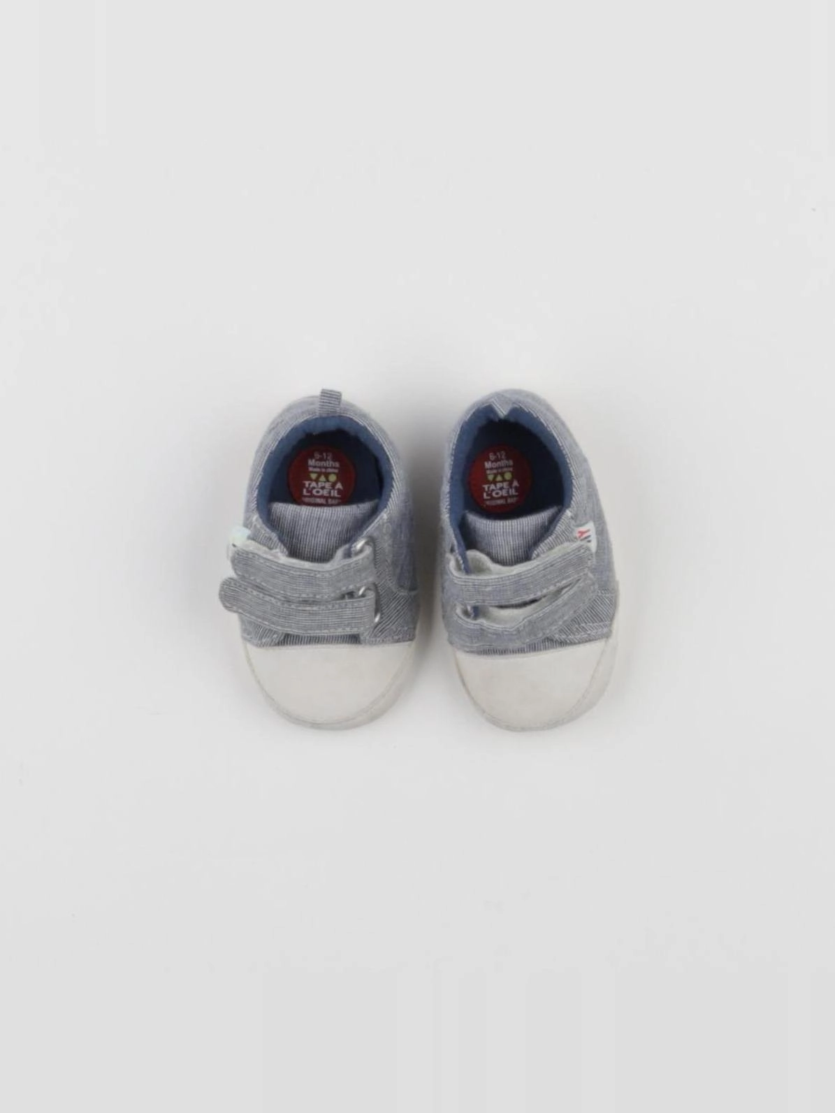 Tape à l'oeil - chaussons bleu - pointure 18/19
