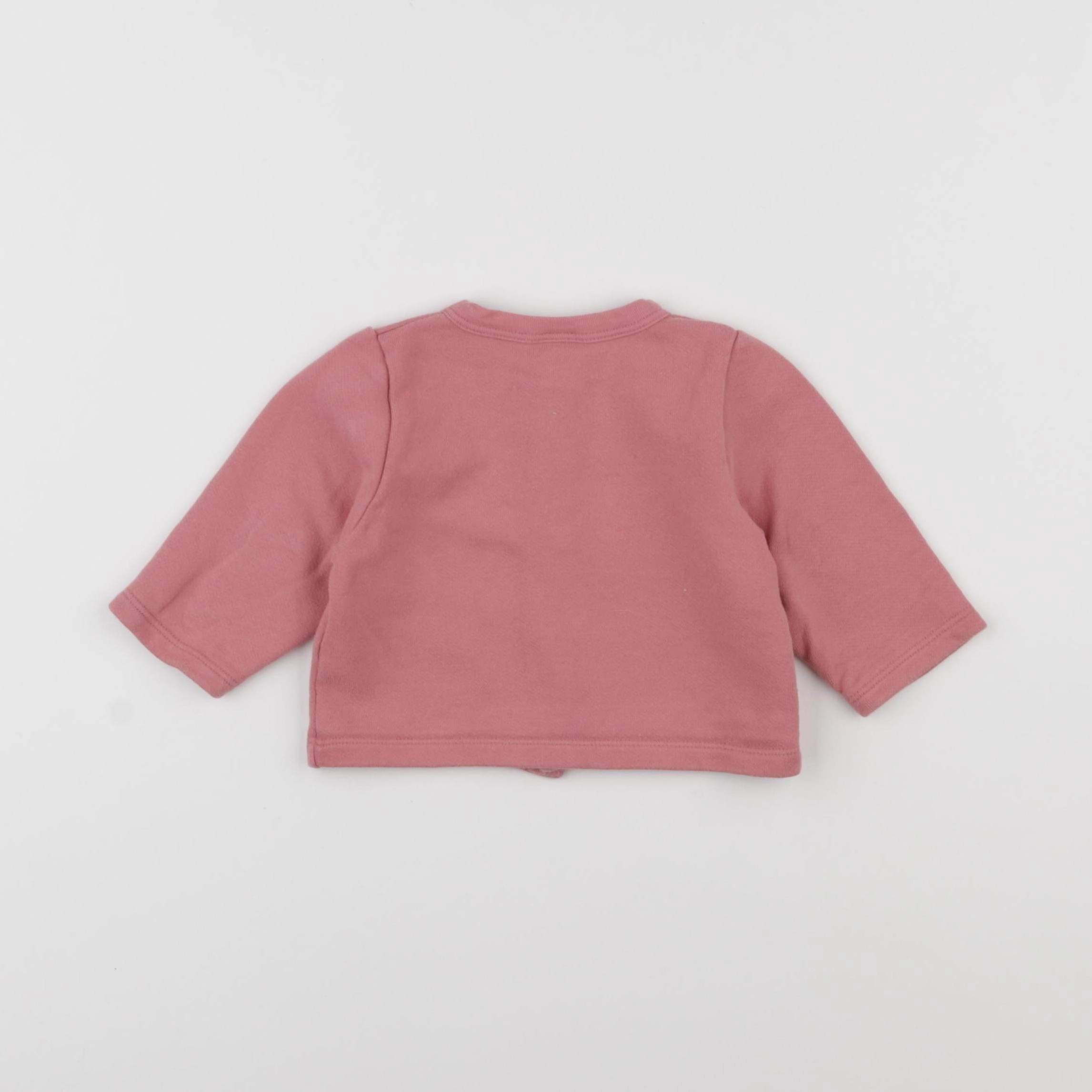 Petit Bateau - sweat rose - 6 mois