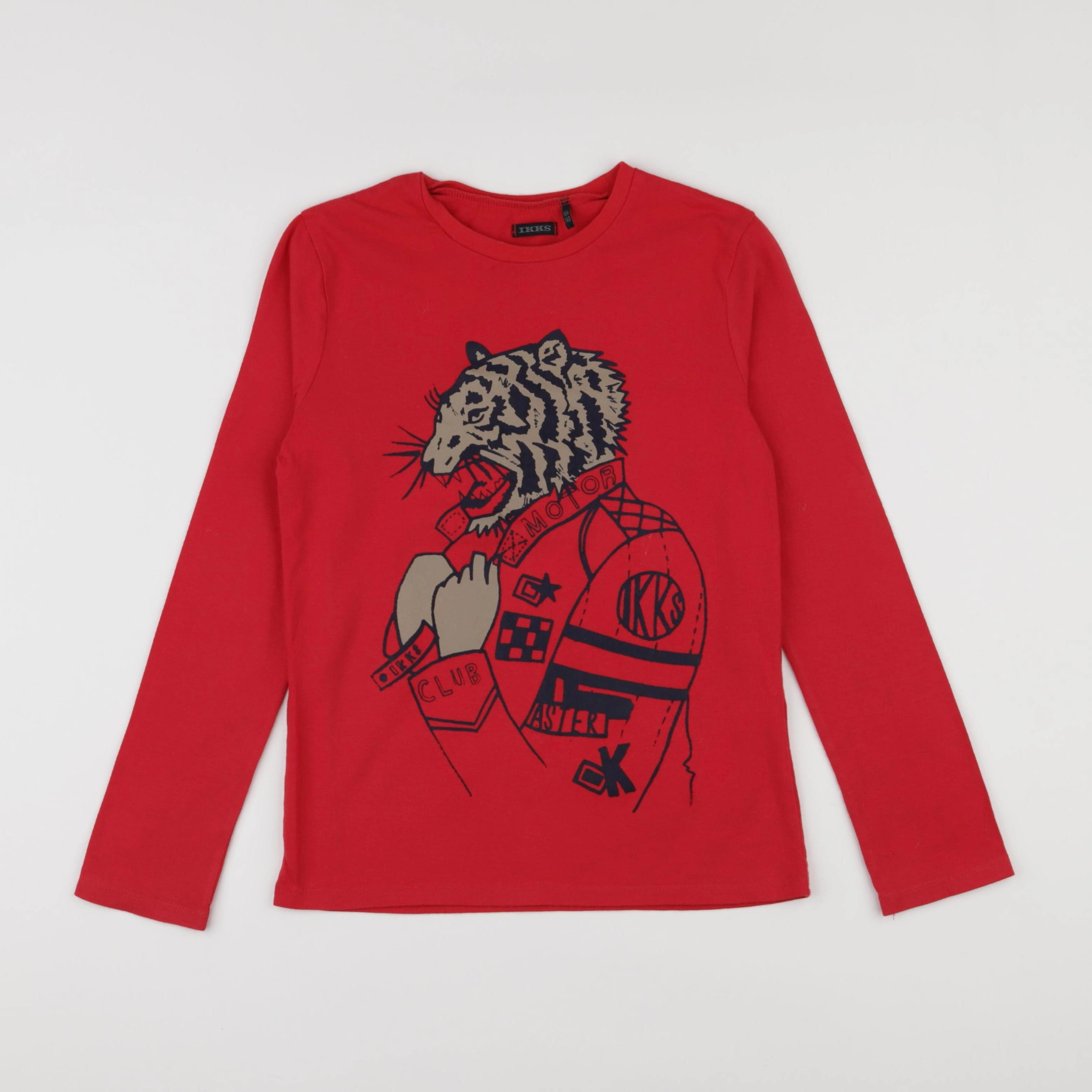 IKKS - tee-shirt rouge - 10 ans
