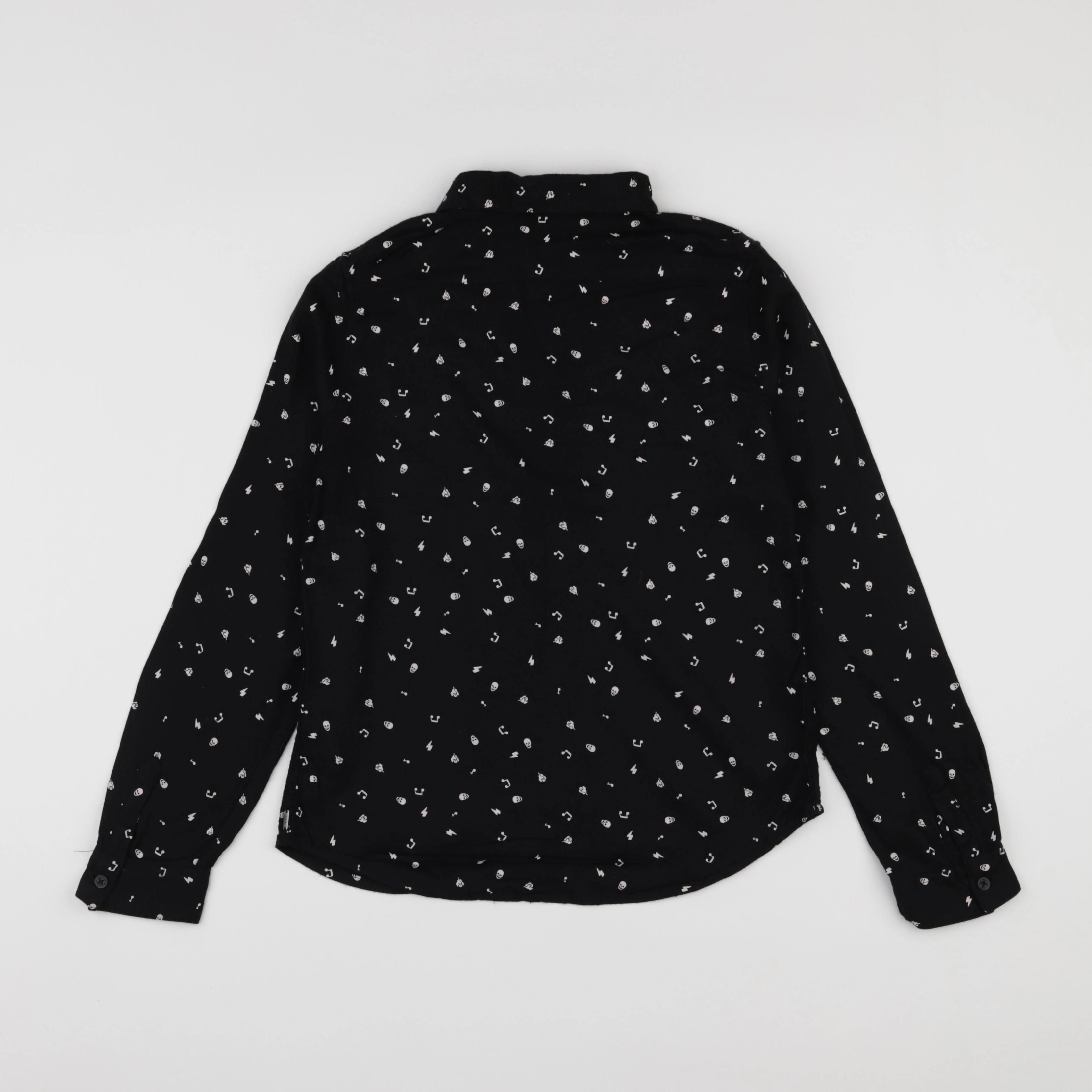 IKKS - chemise noir - 10 ans
