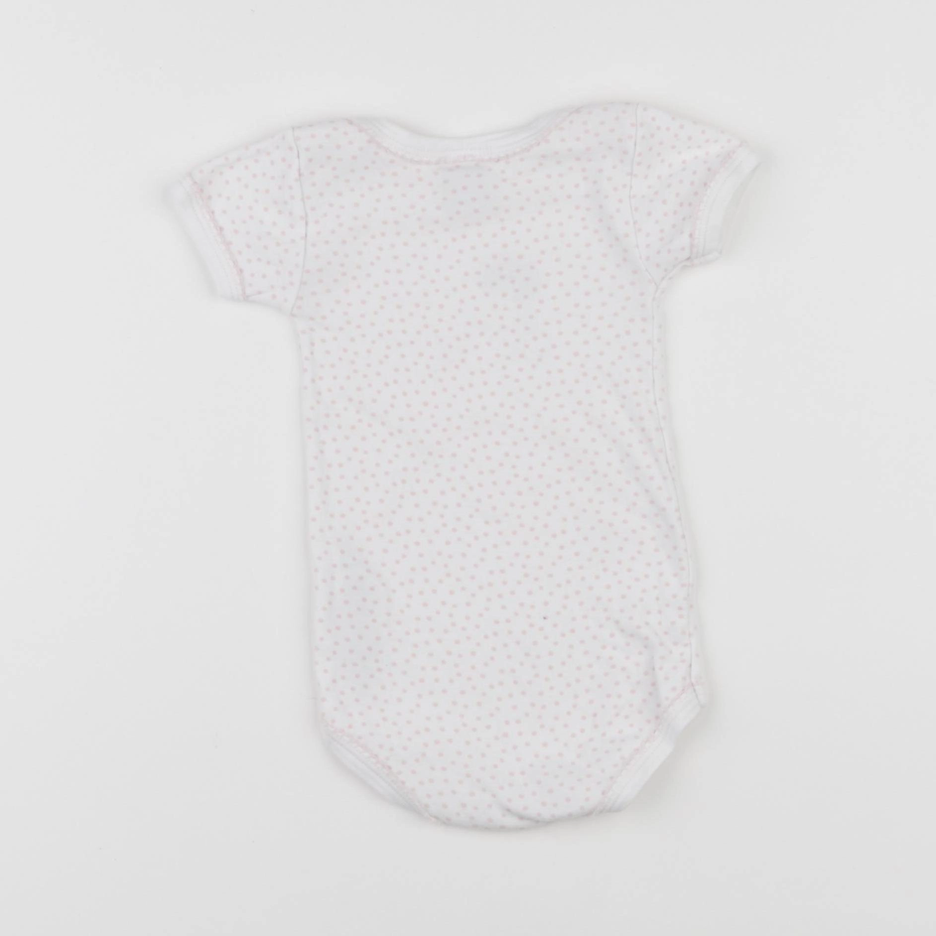 Petit Bateau - body rose - 6 mois