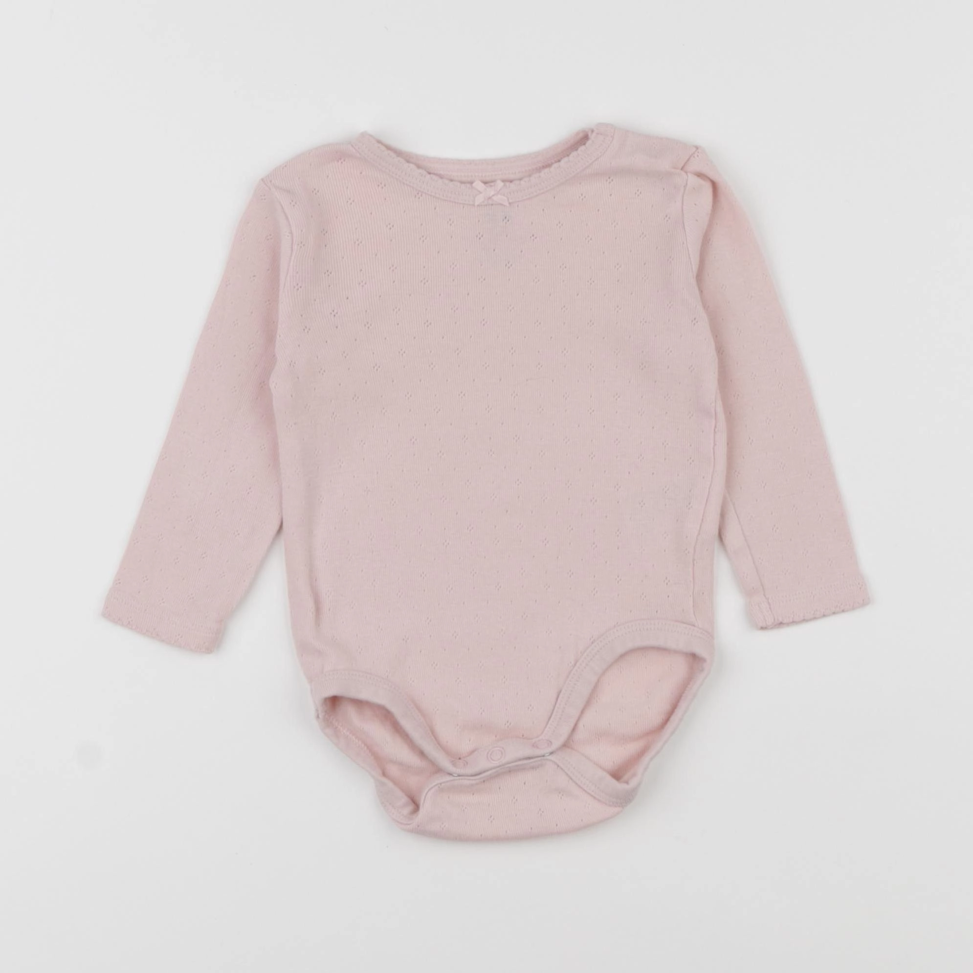 H&M - body rose - 3/6 mois