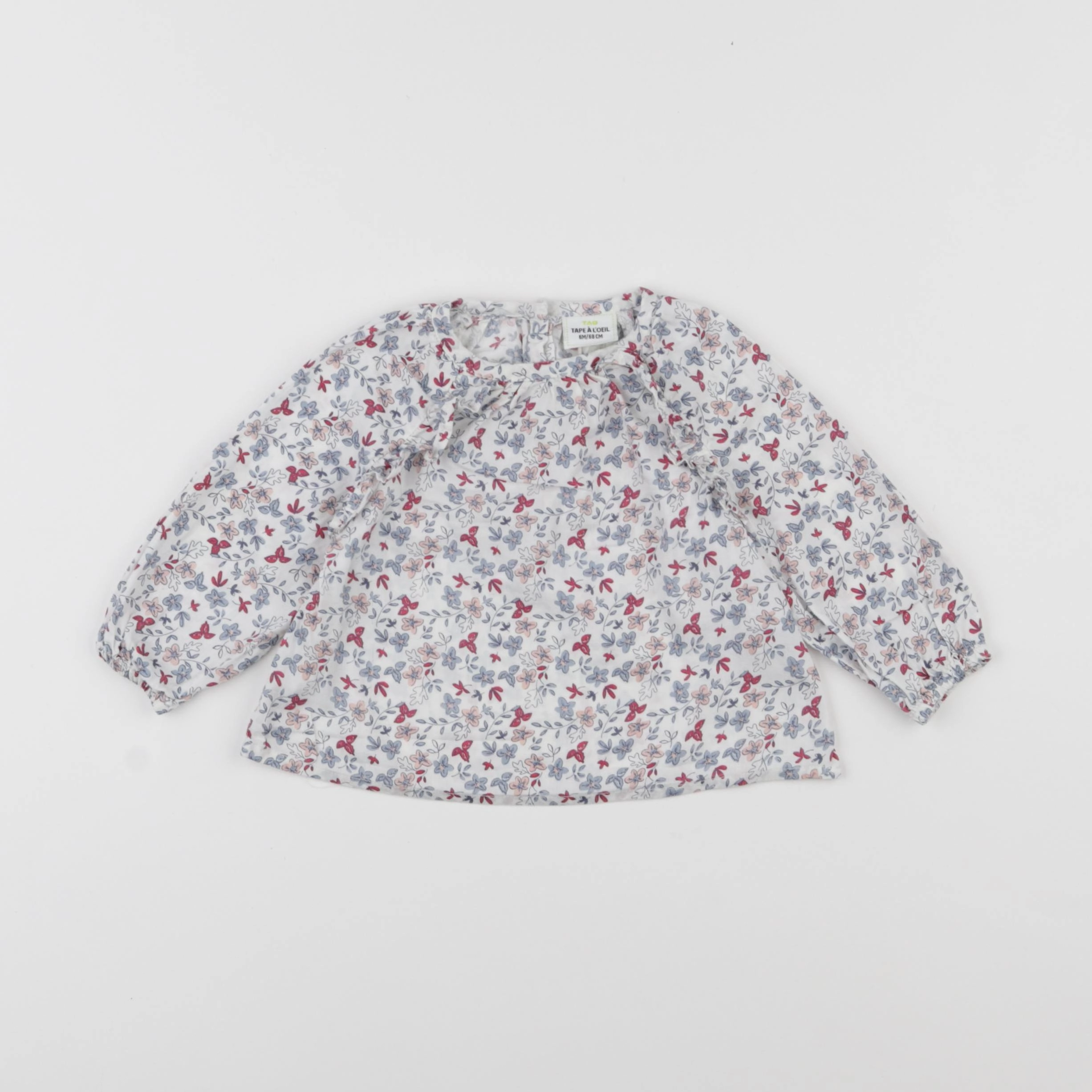 Tape à l'oeil - blouse multicolore - 6 mois