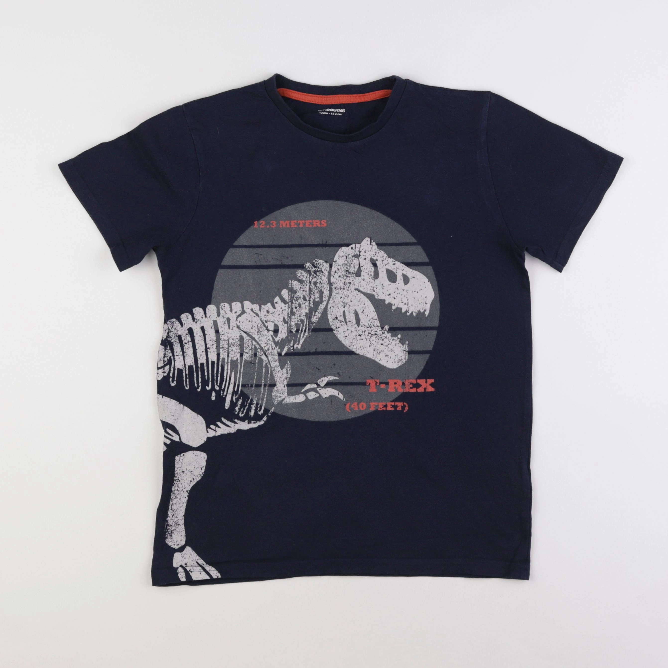 Vertbaudet - tee-shirt bleu - 12 ans