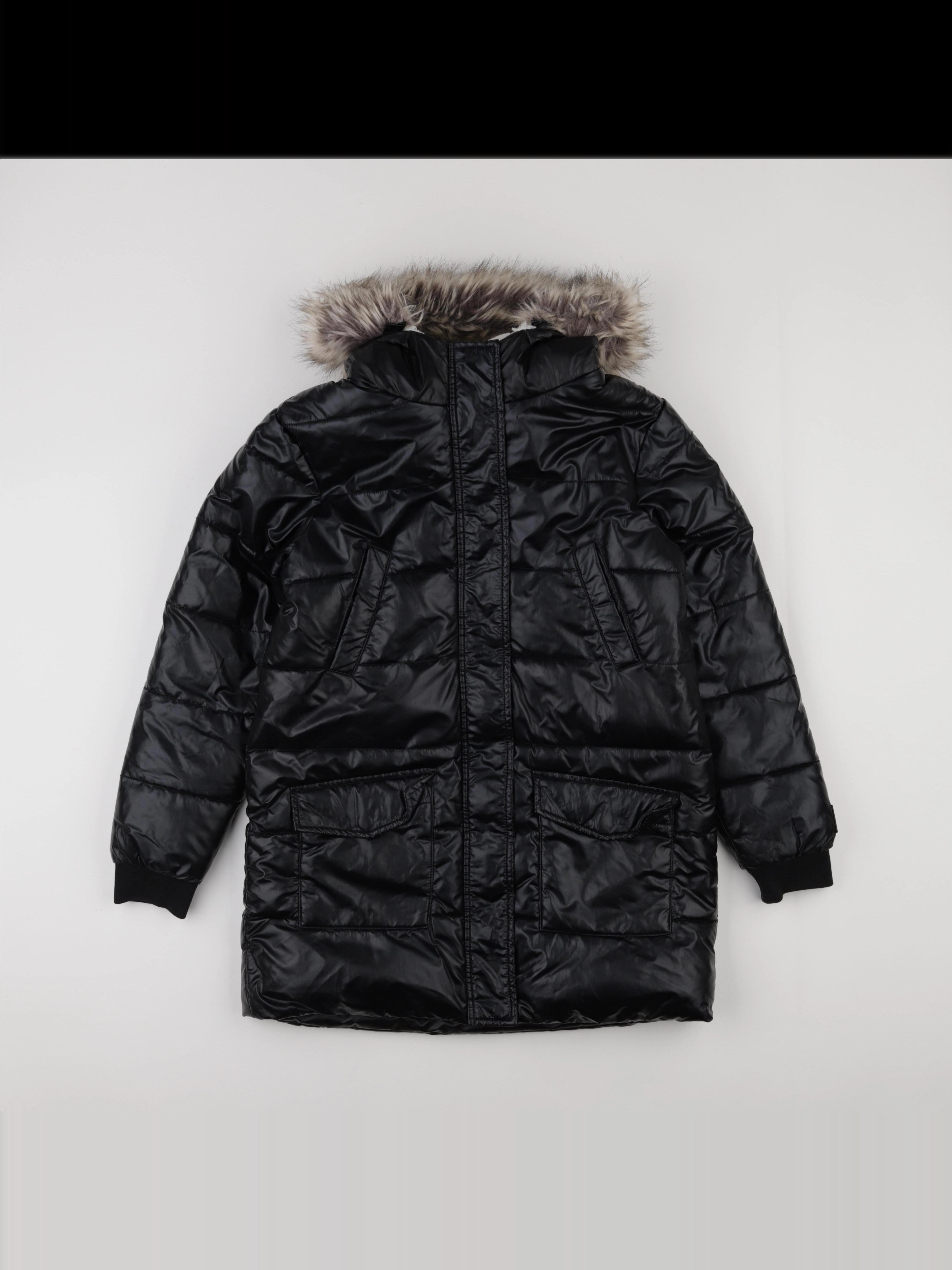 IKKS - parka noir - 12 ans