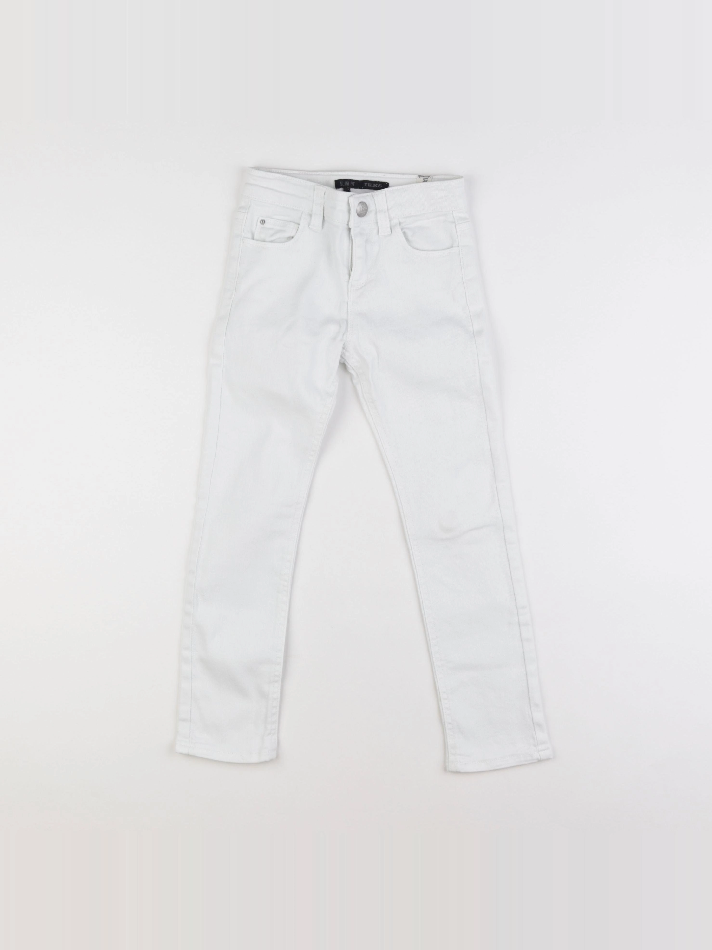IKKS - pantalon blanc - 6 ans
