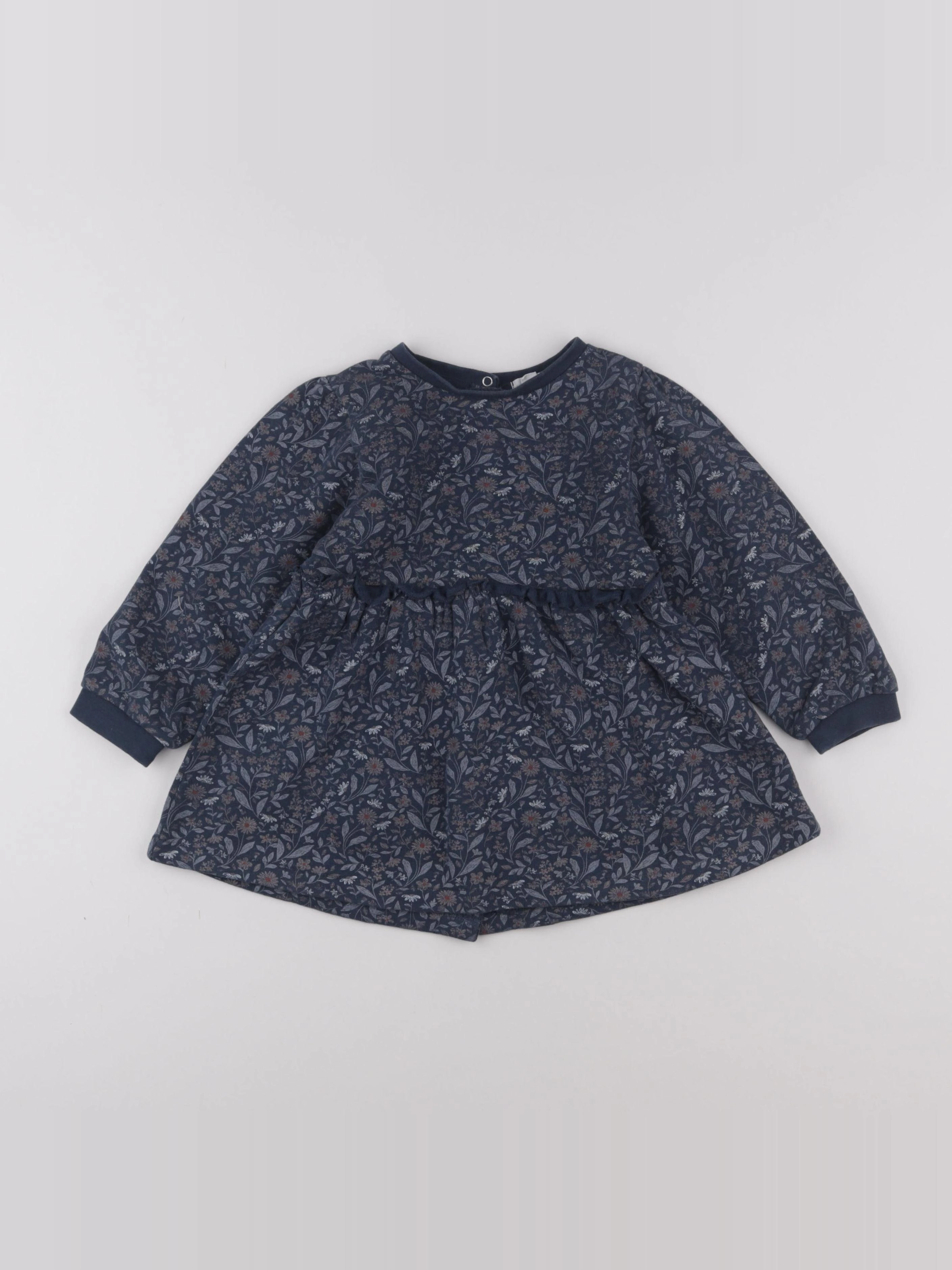 Vertbaudet - robe bleu - 3 ans