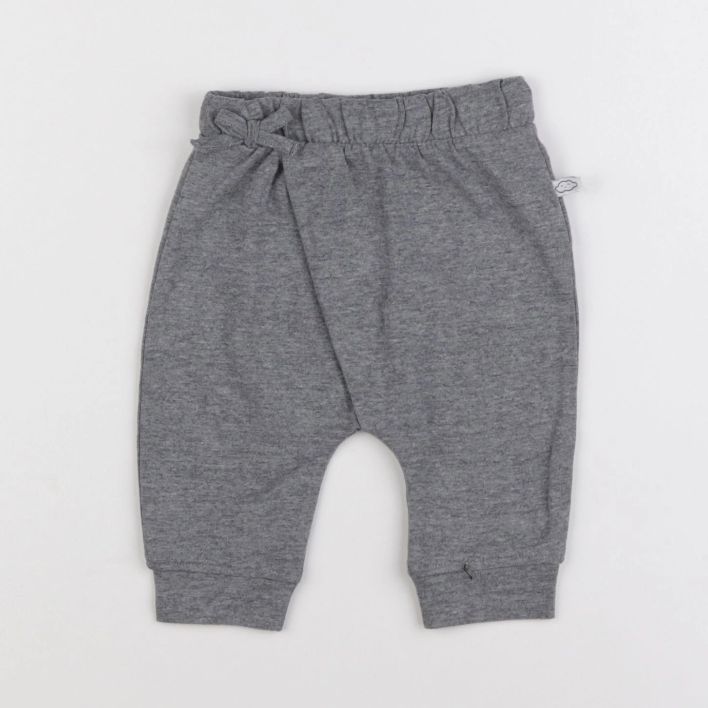 Vertbaudet - sarouel gris - 3 mois