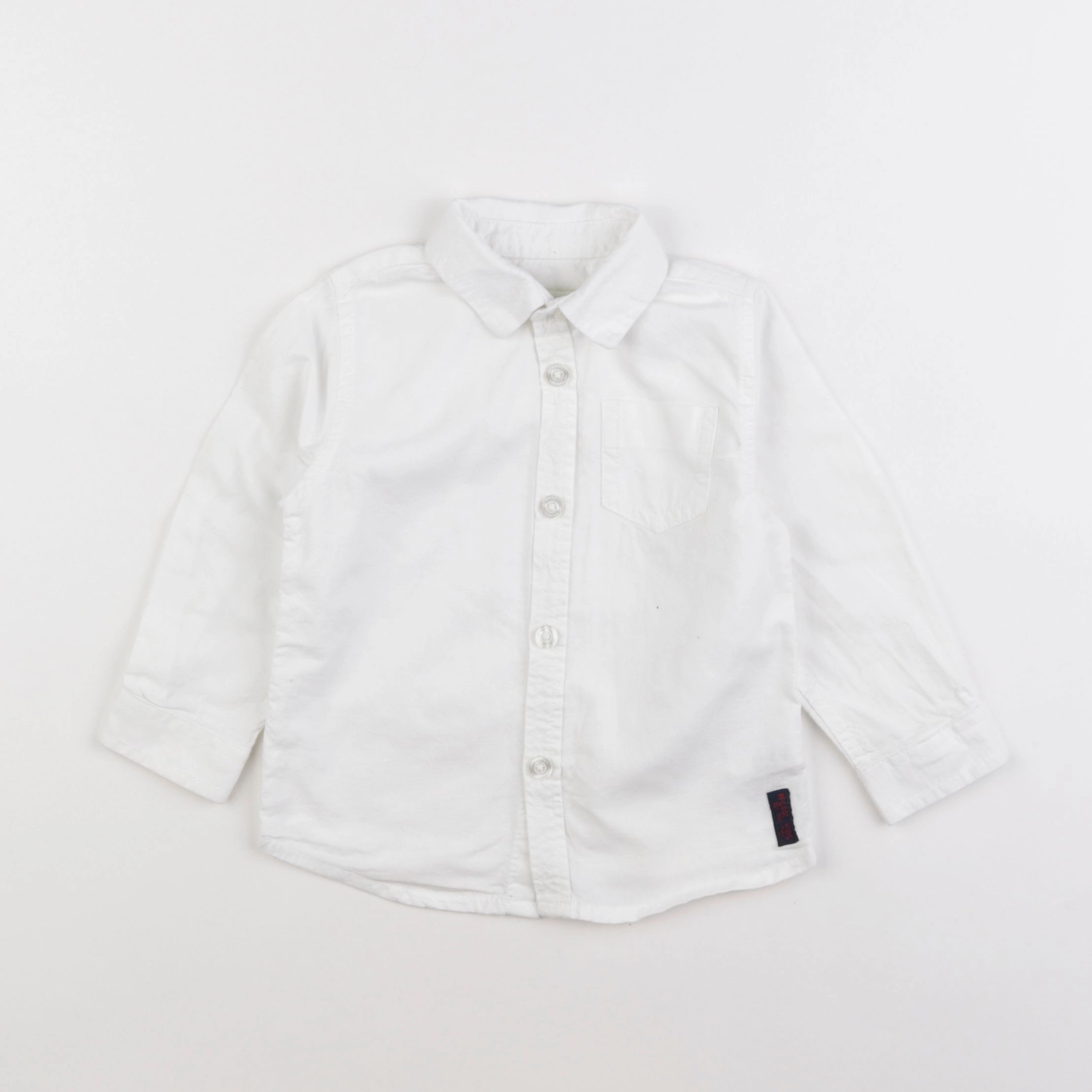 Vertbaudet - chemise blanc - 2 ans