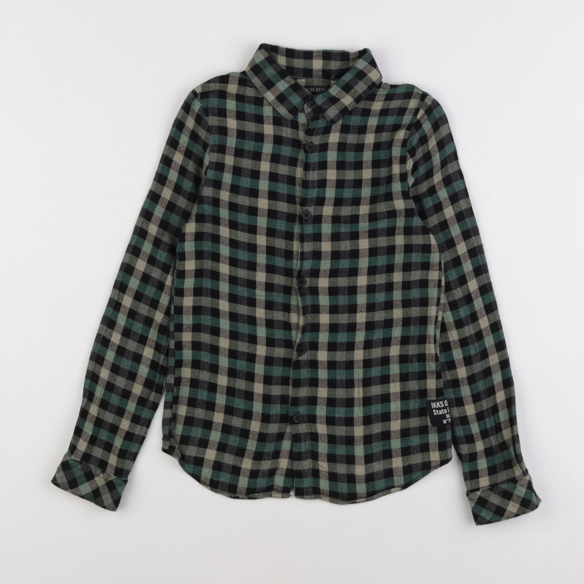 IKKS - chemise vert - 8 ans
