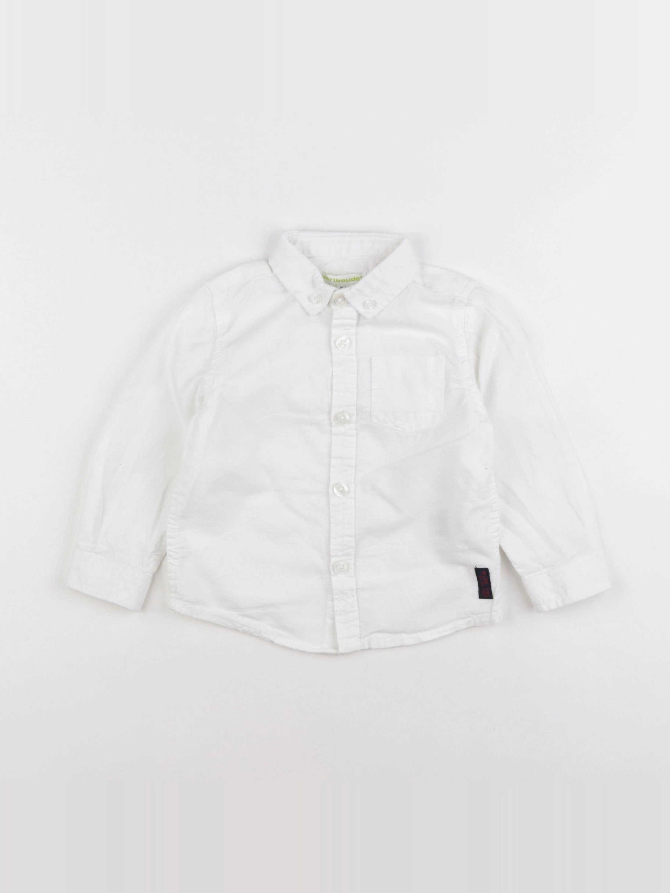 Vertbaudet - chemise blanc - 2 ans