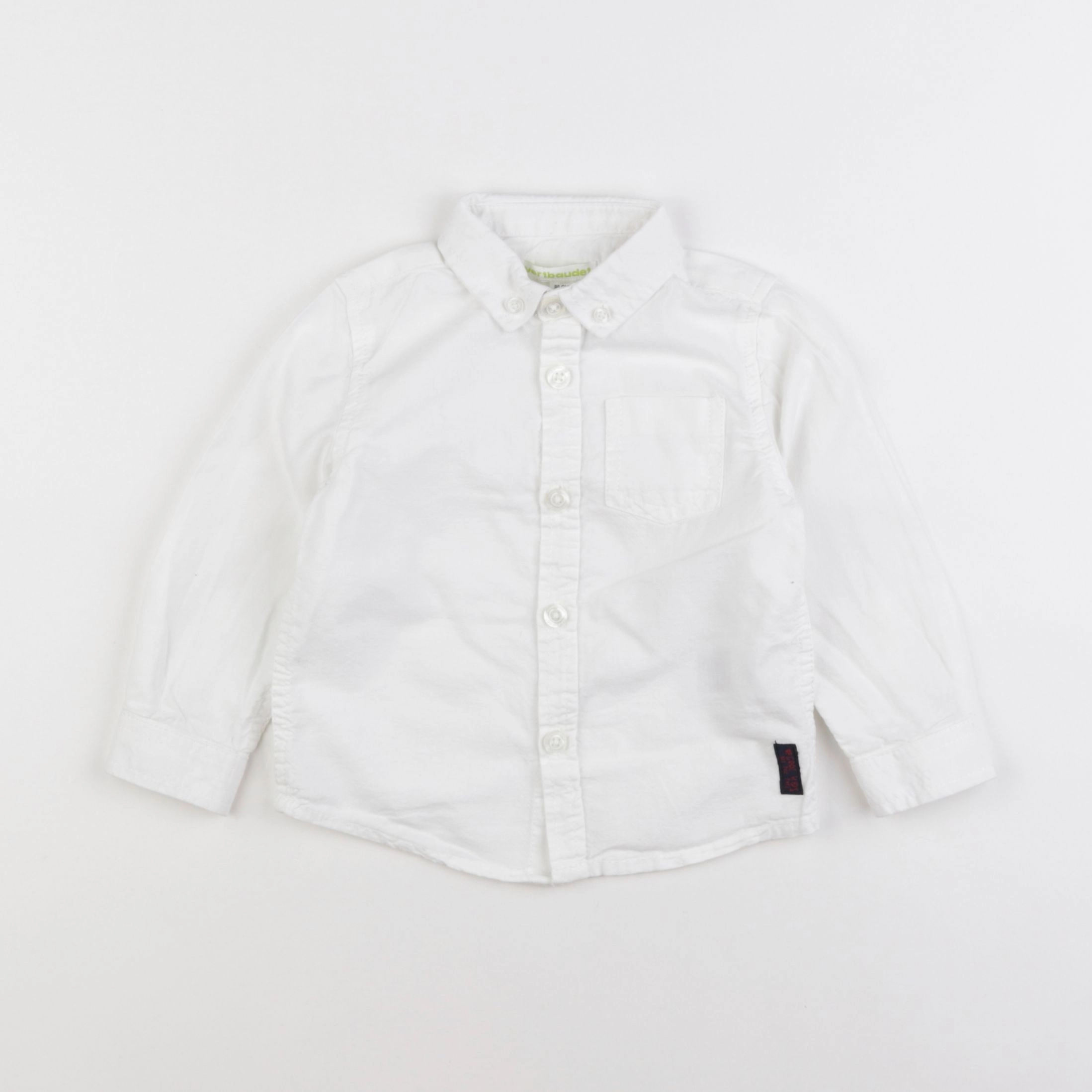 Vertbaudet - chemise blanc - 2 ans