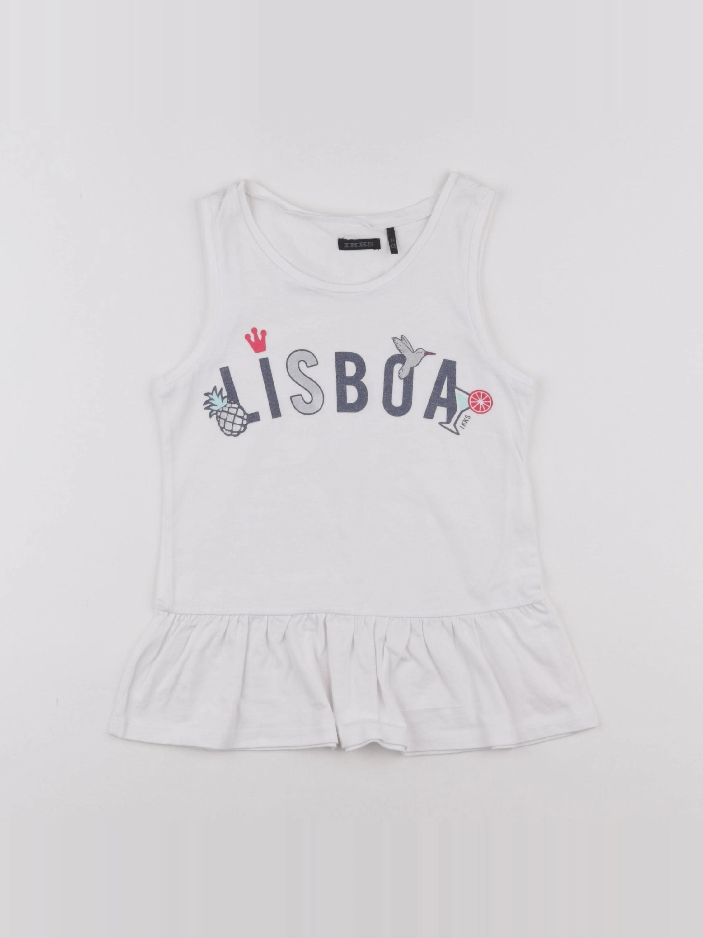 IKKS - débardeur multicolore - 8 ans