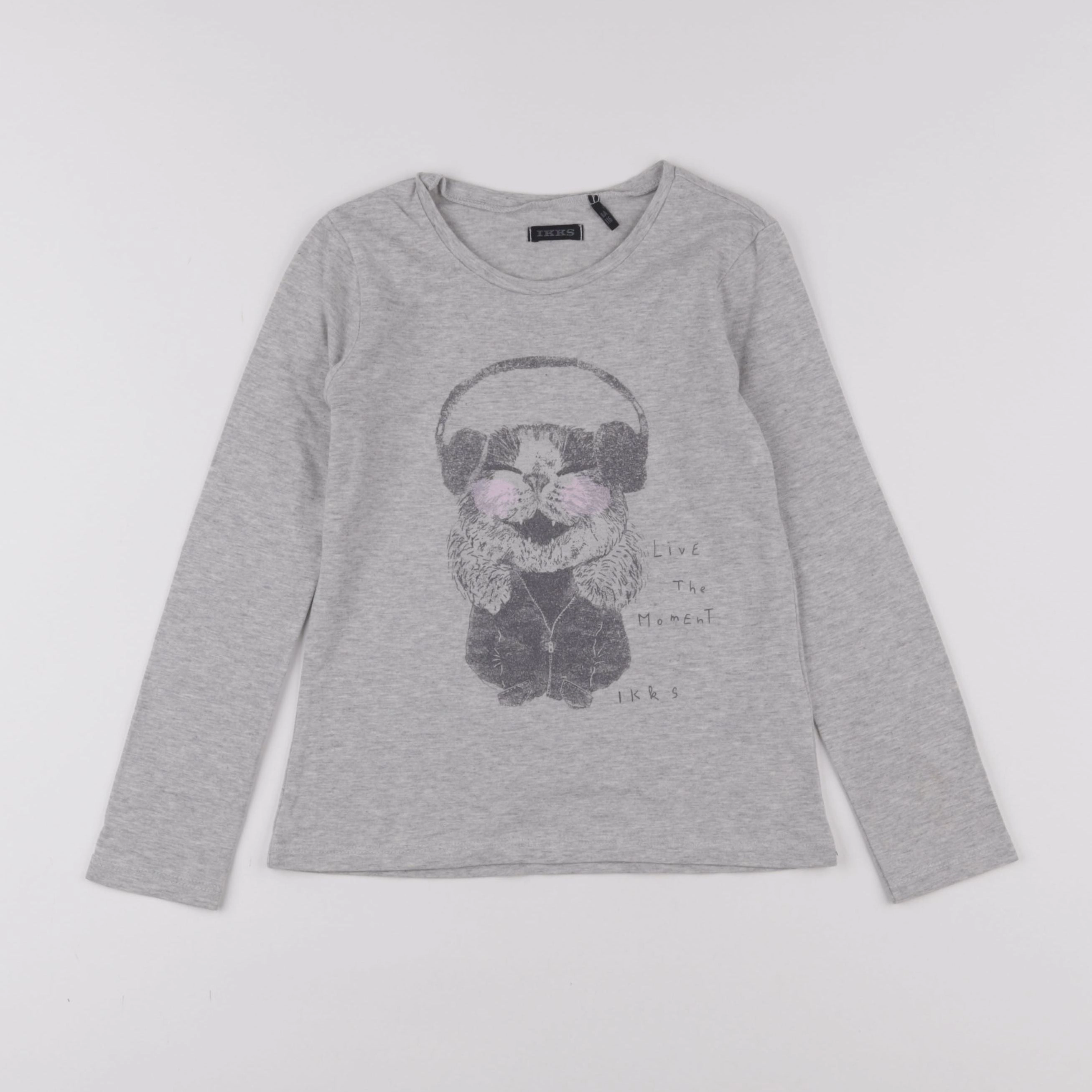 IKKS - tee-shirt gris - 6 ans