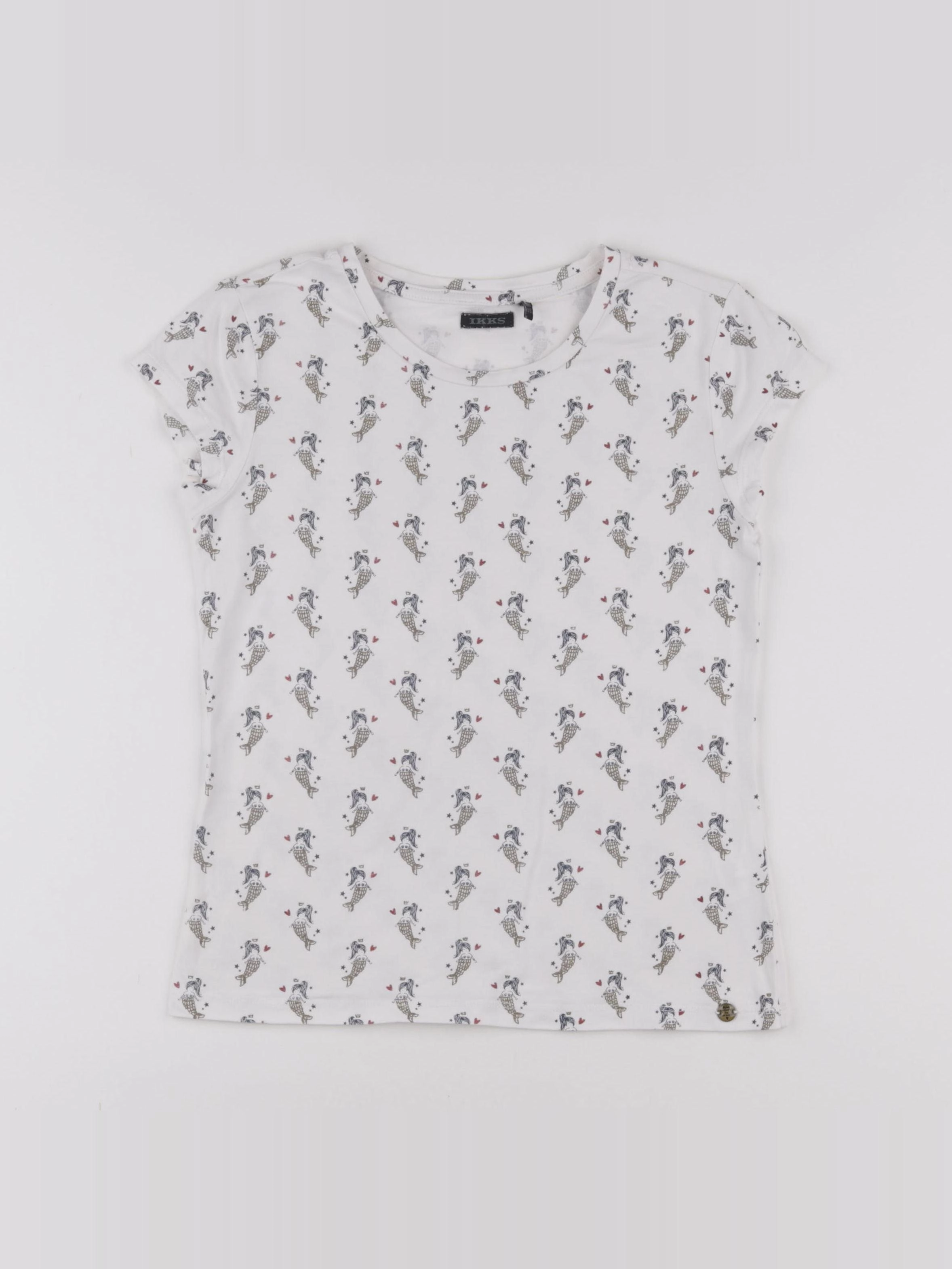 IKKS - tee-shirt multicolore - 10 ans