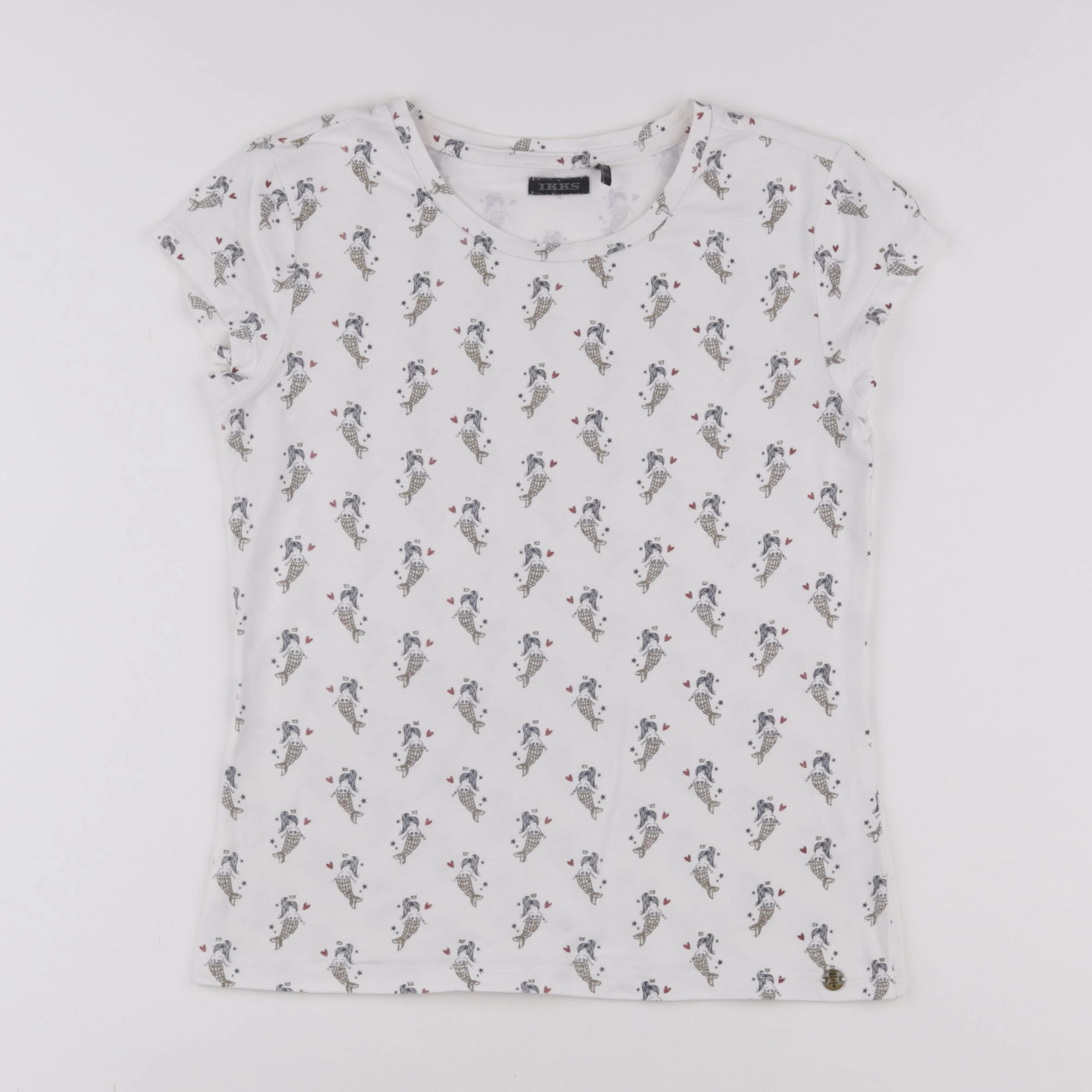 IKKS - tee-shirt multicolore - 10 ans