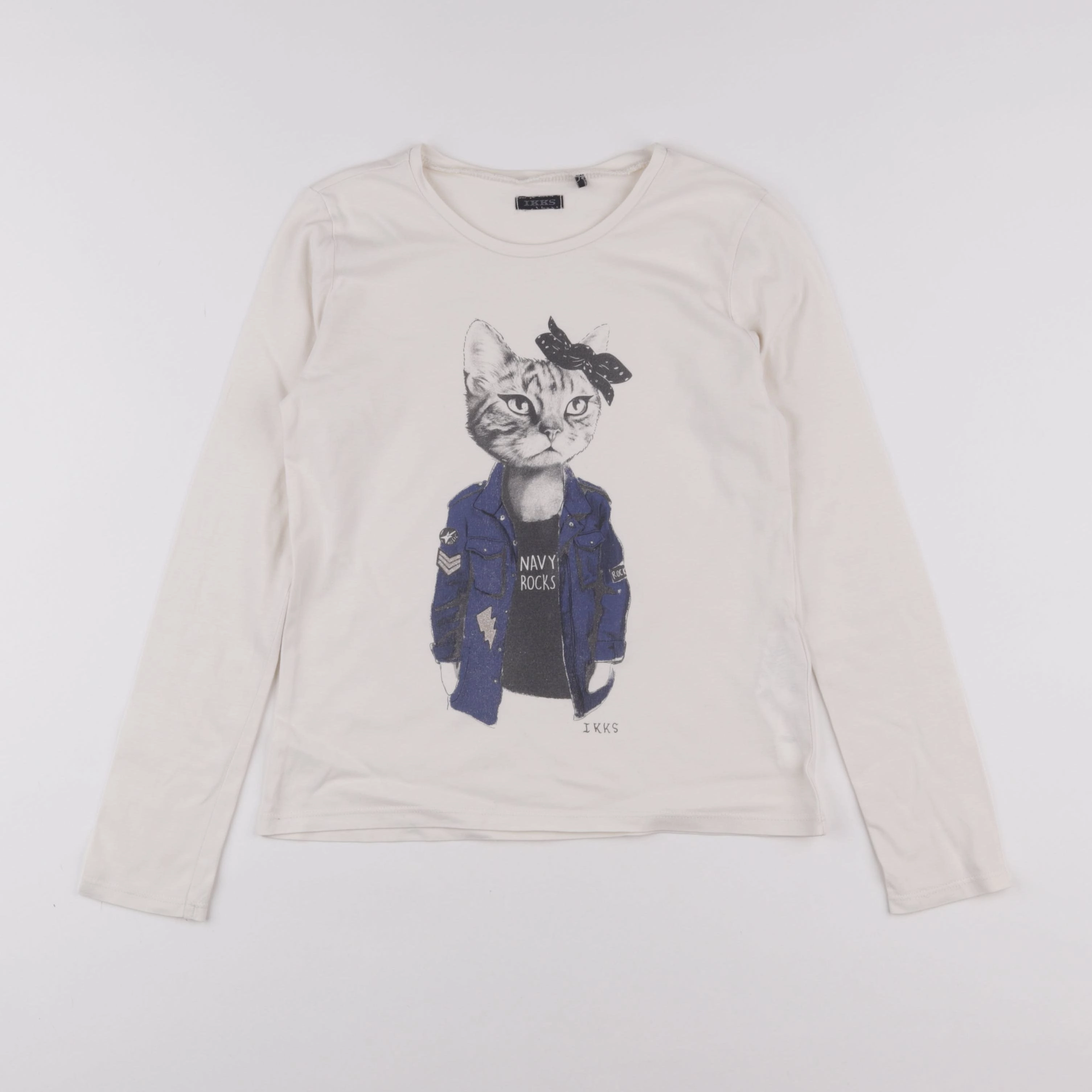 IKKS - tee-shirt multicolore - 10 ans