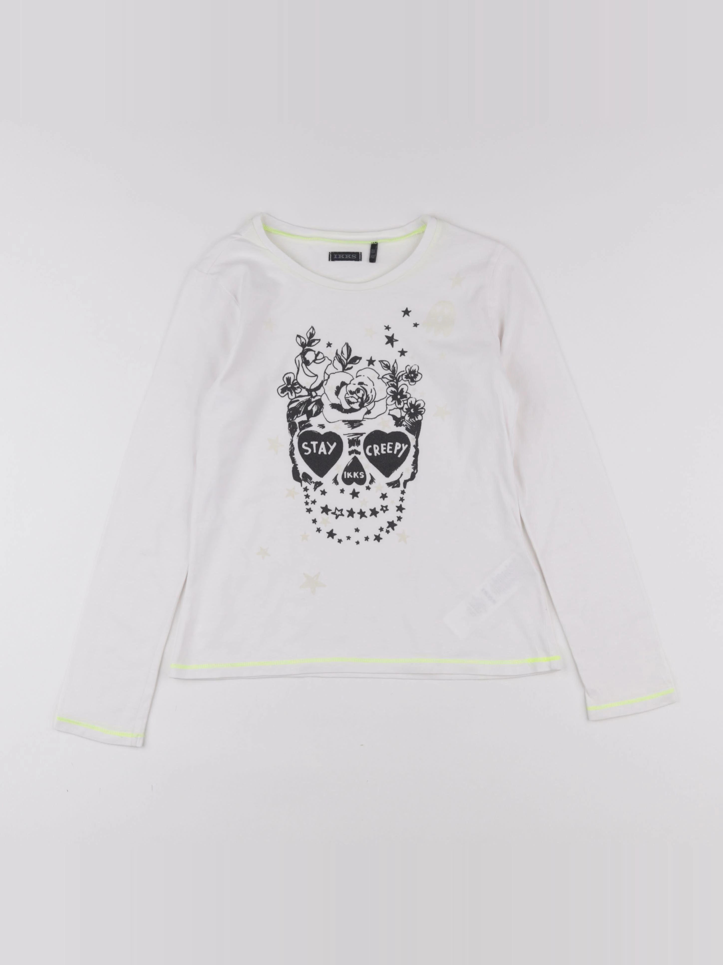 IKKS - tee-shirt noir - 10 ans