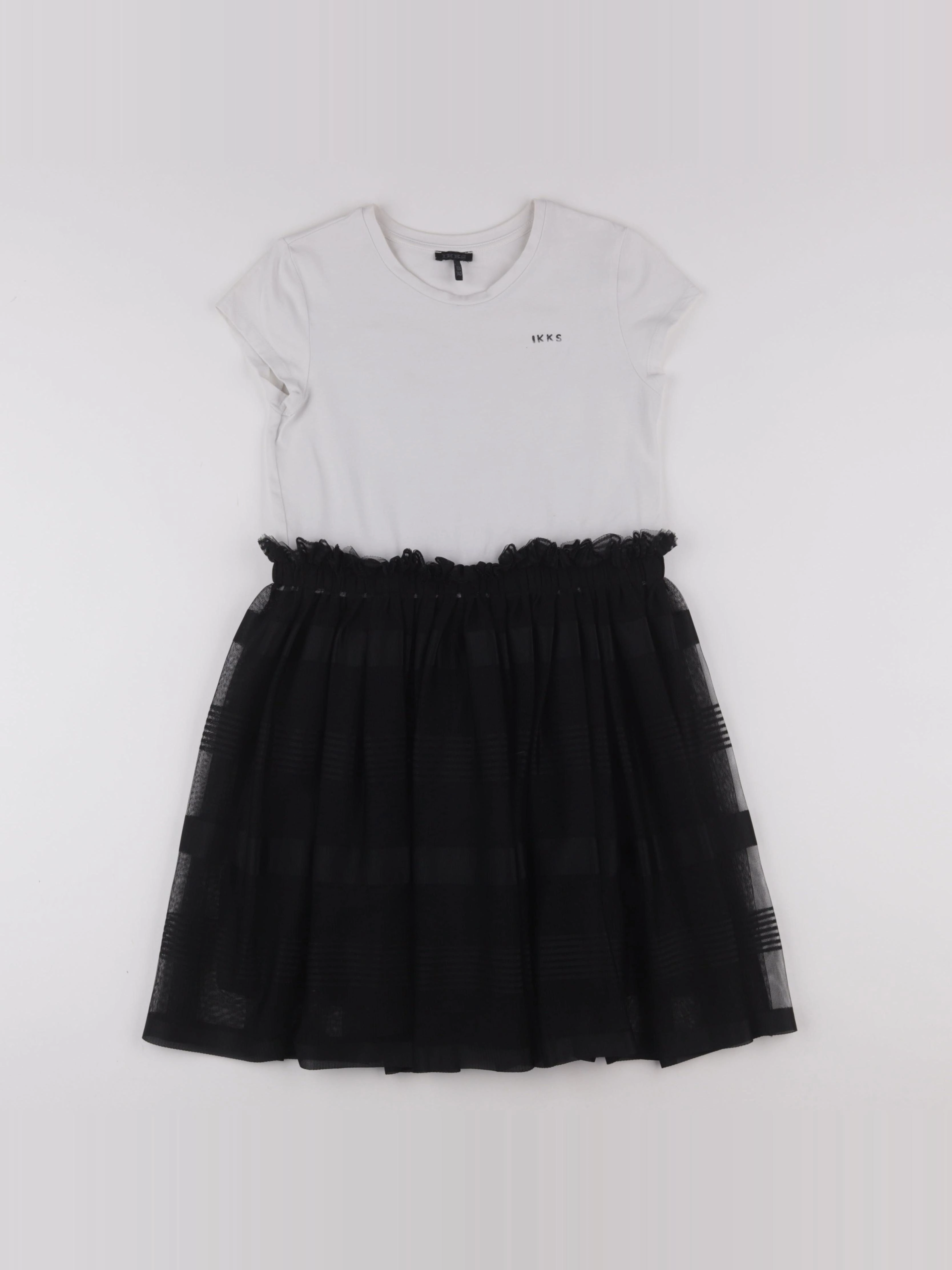 IKKS - robe noir - 10 ans