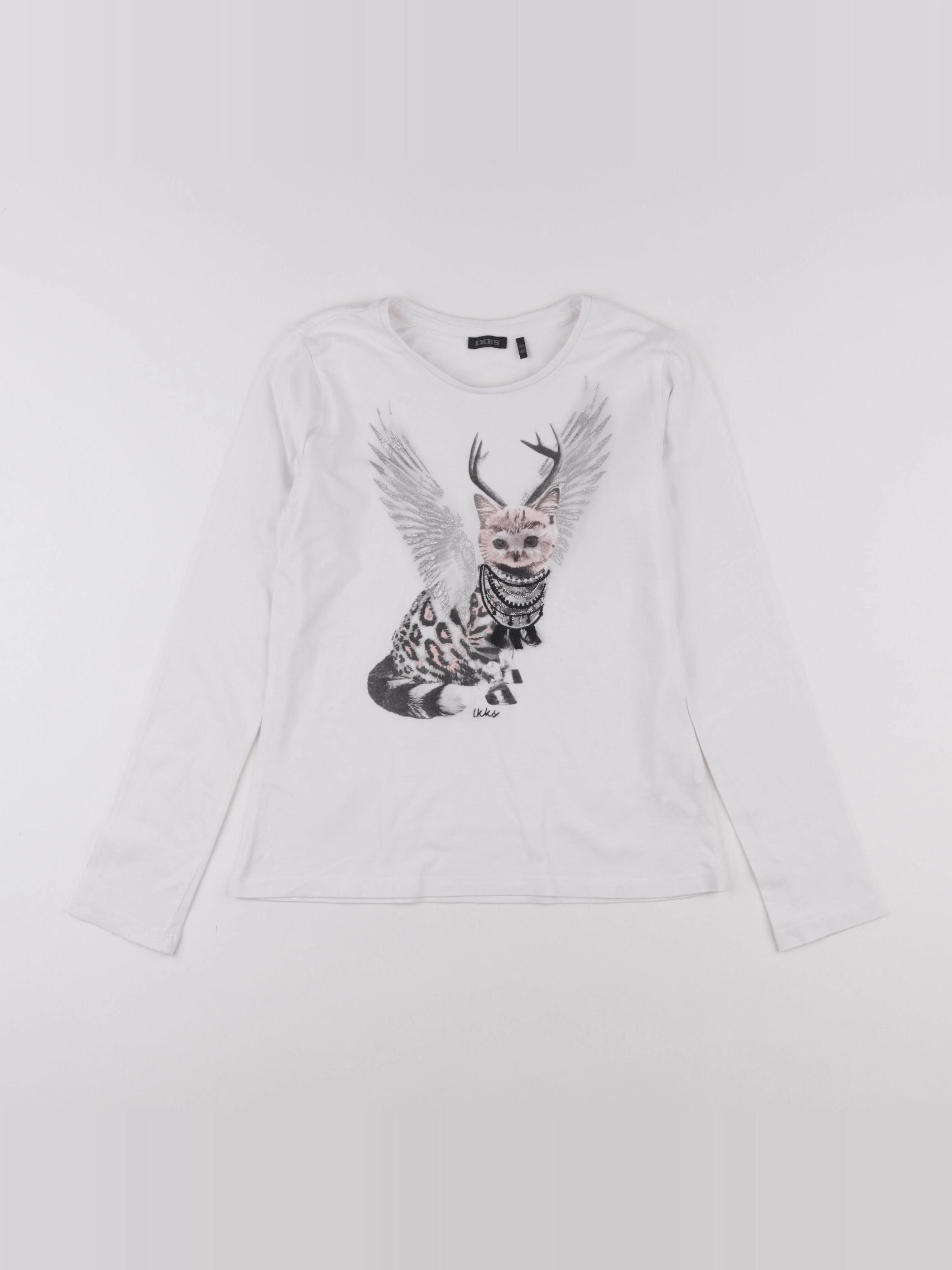 IKKS - tee-shirt multicolore - 10 ans