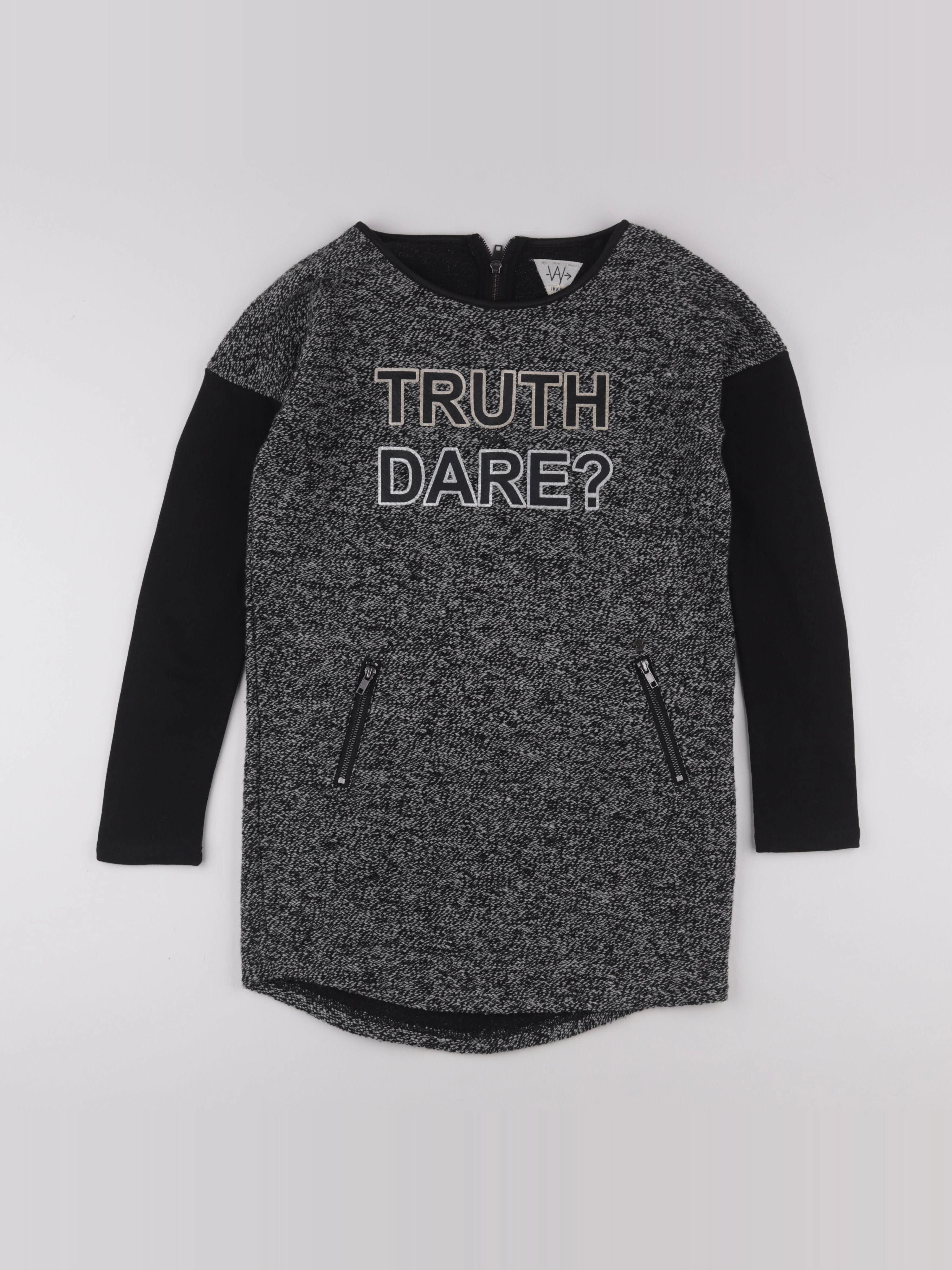 IKKS - robe noir - 14 ans