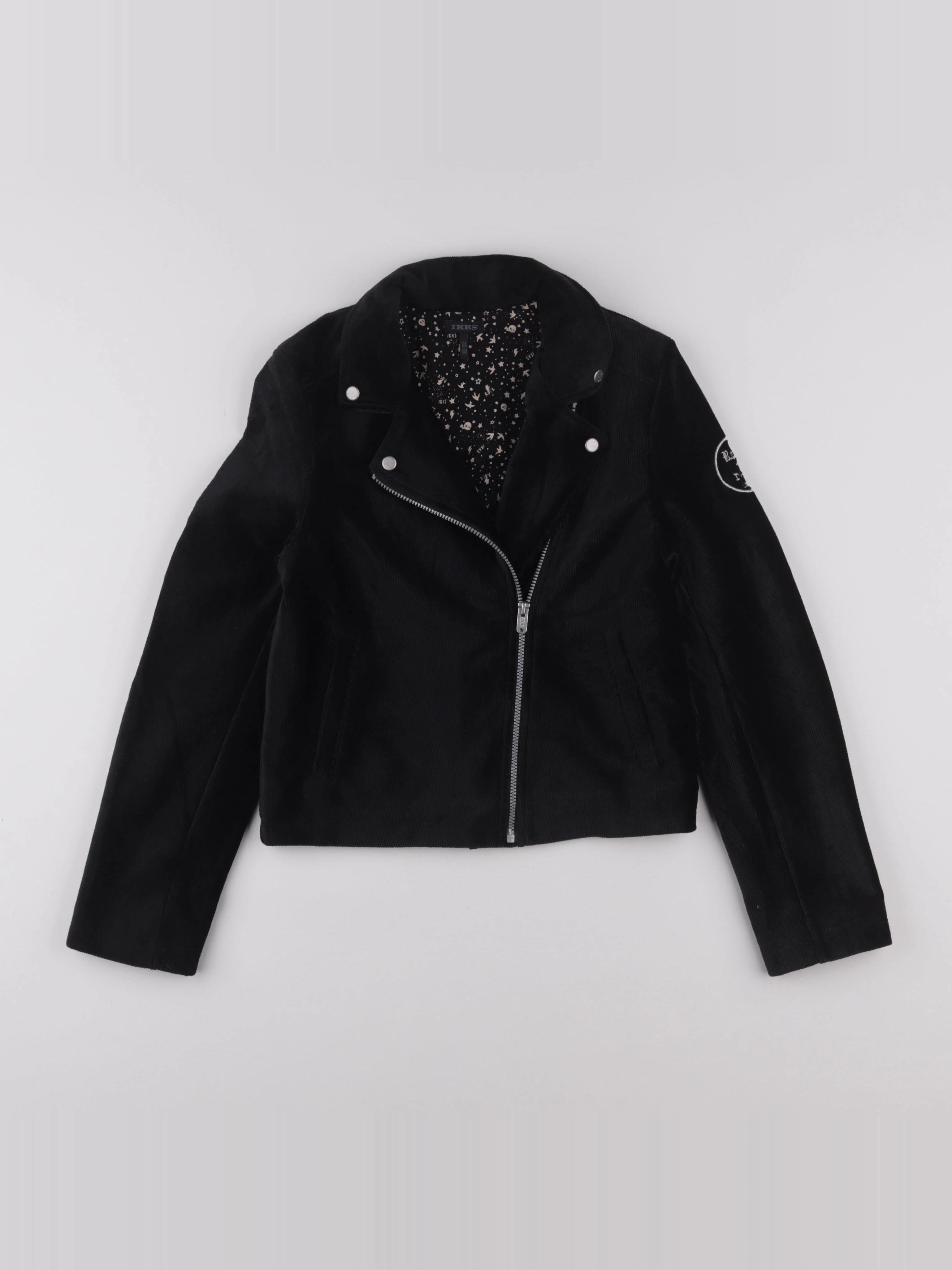 IKKS - veste noir - 10 ans