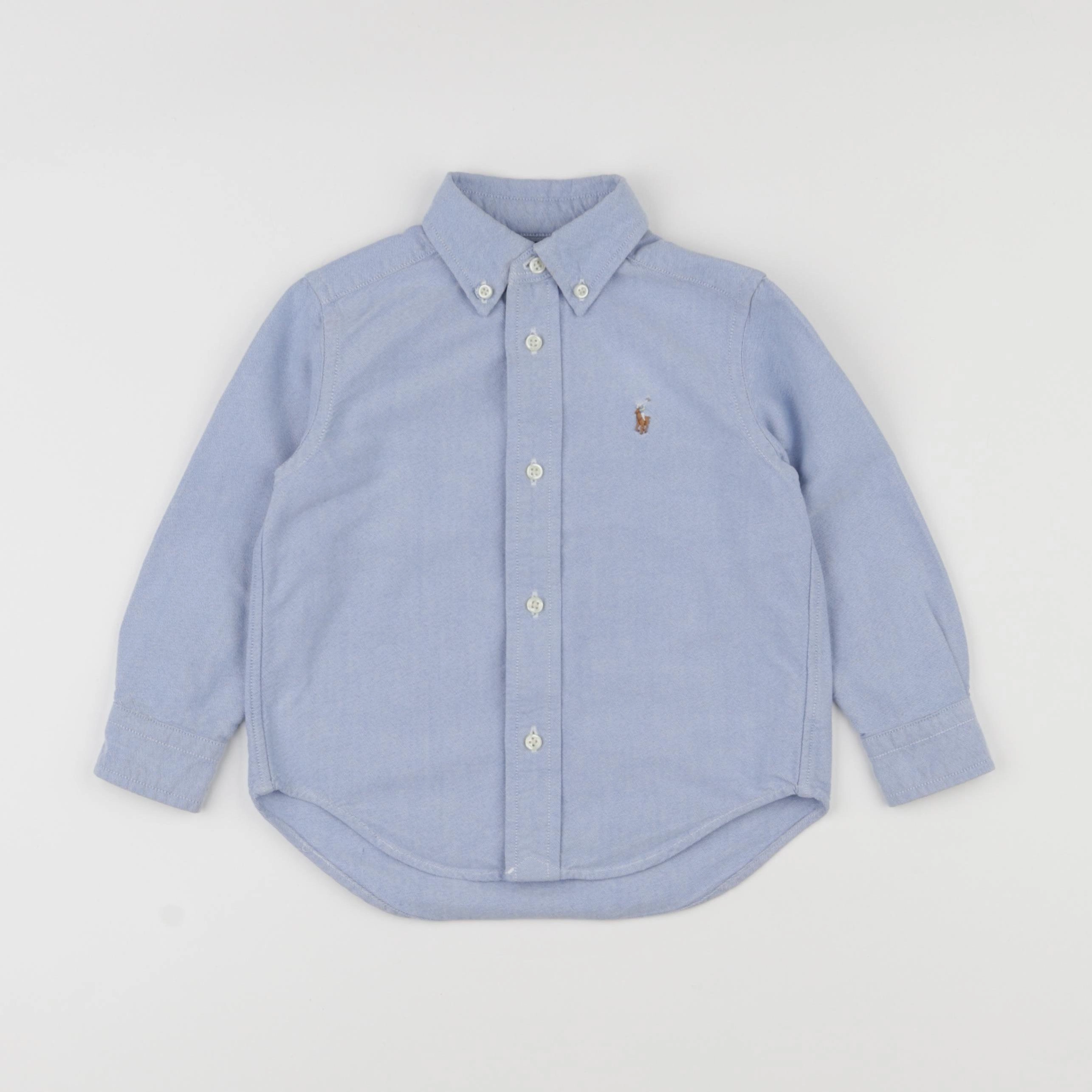 Ralph Lauren - chemise bleu - 2 ans