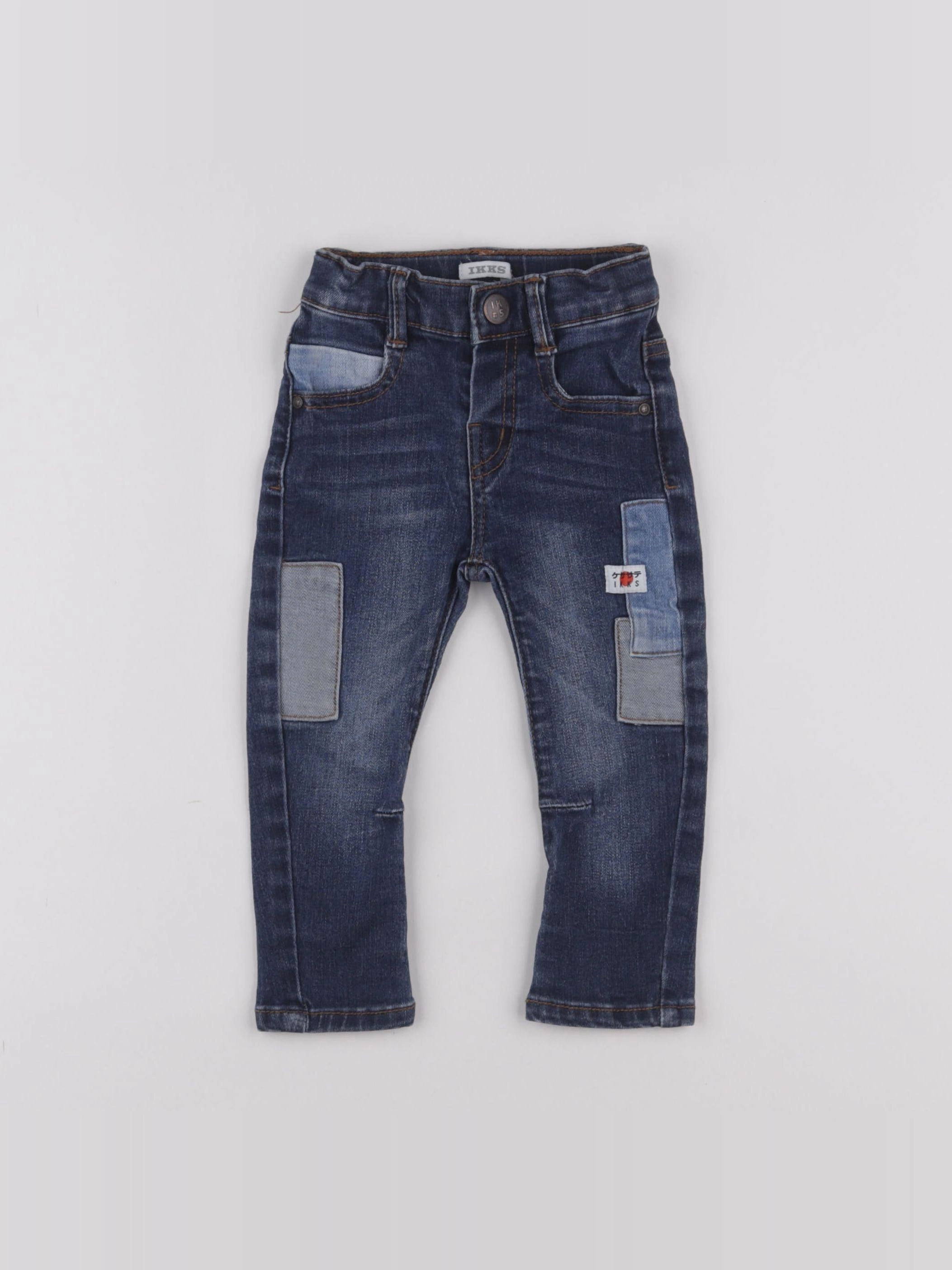 IKKS - jean bleu - 12 mois