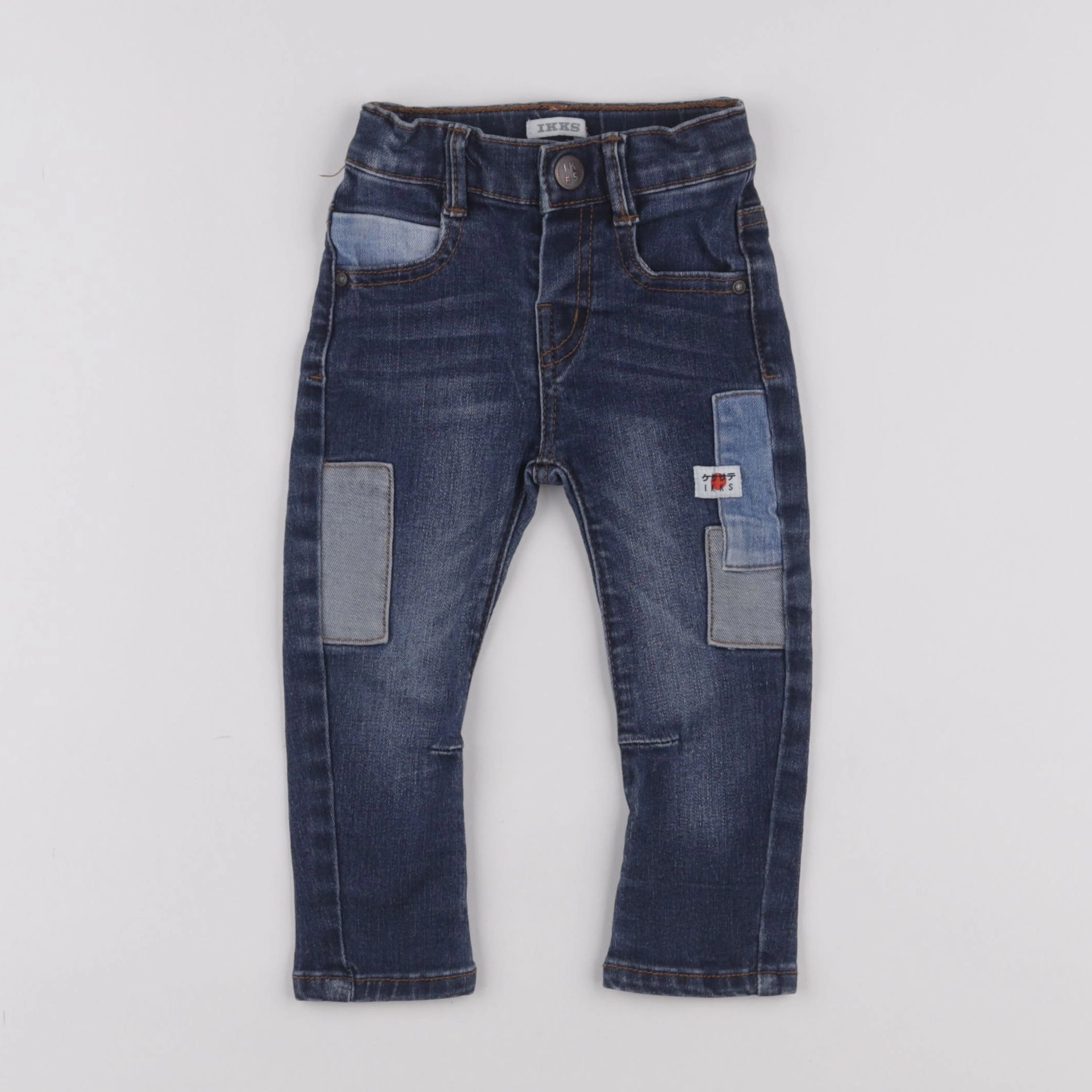 IKKS - jean bleu - 12 mois
