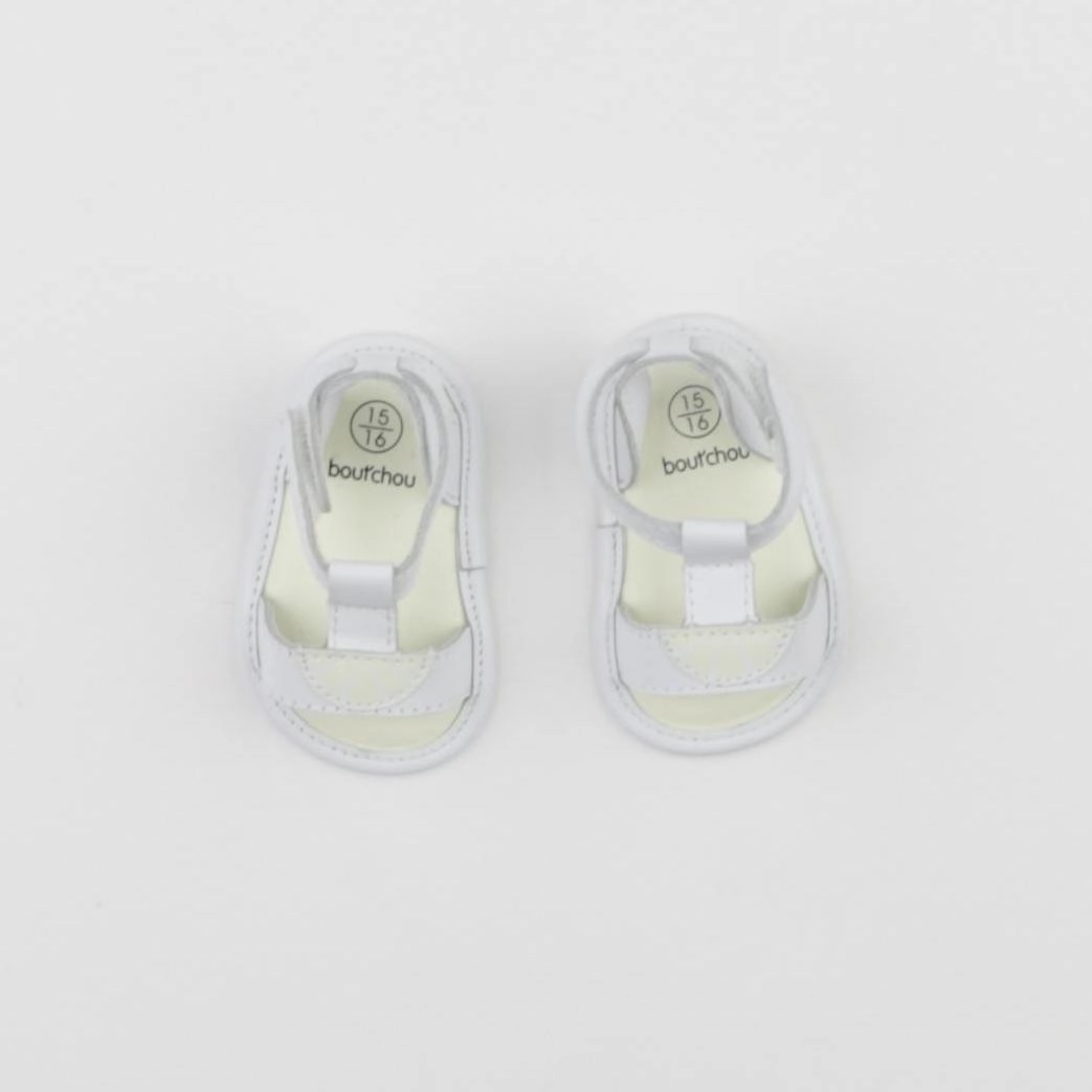 Boutchou - chaussons blanc - pointure 15/16