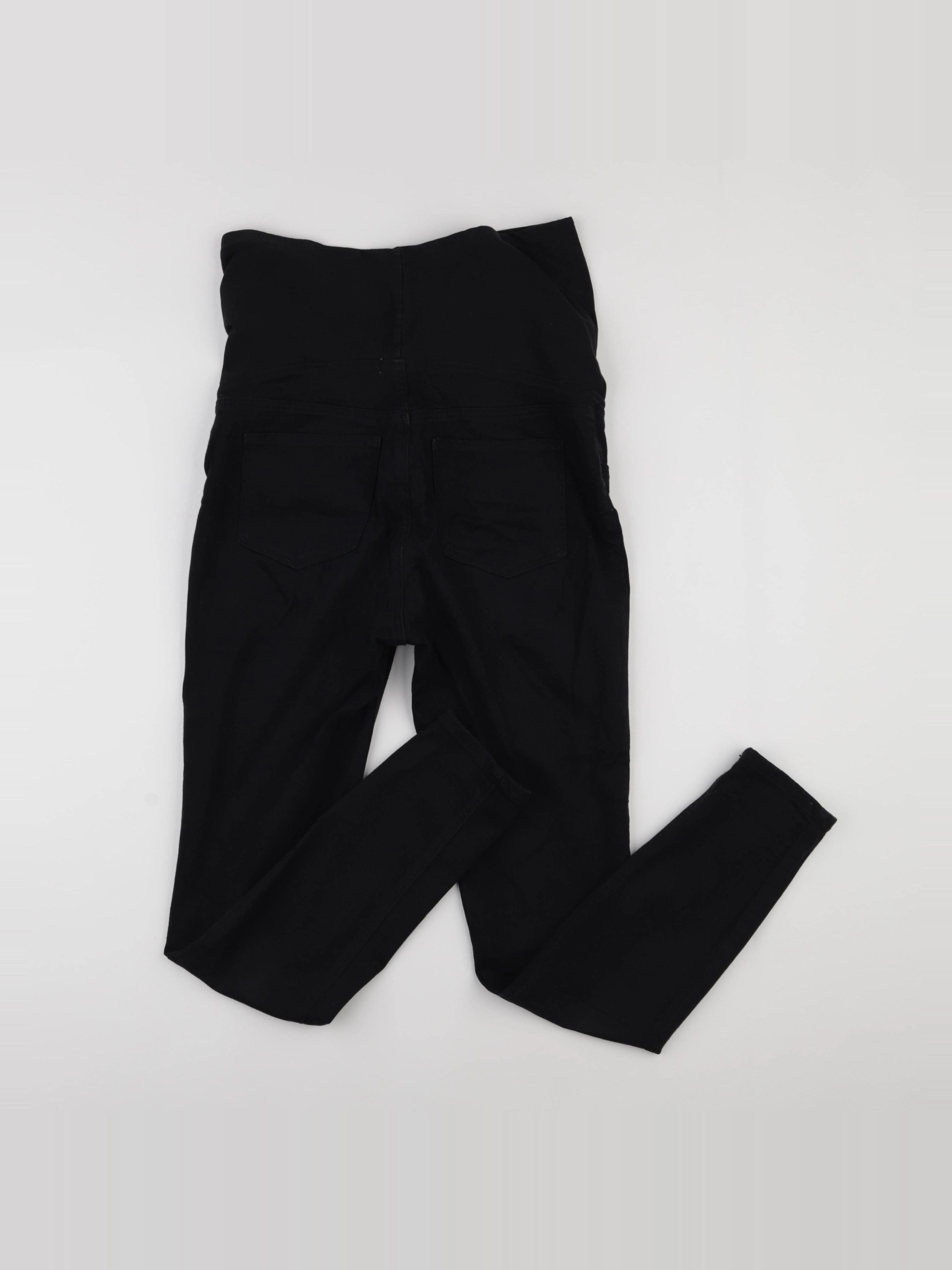 H&M - pantalon grossesse noir - s