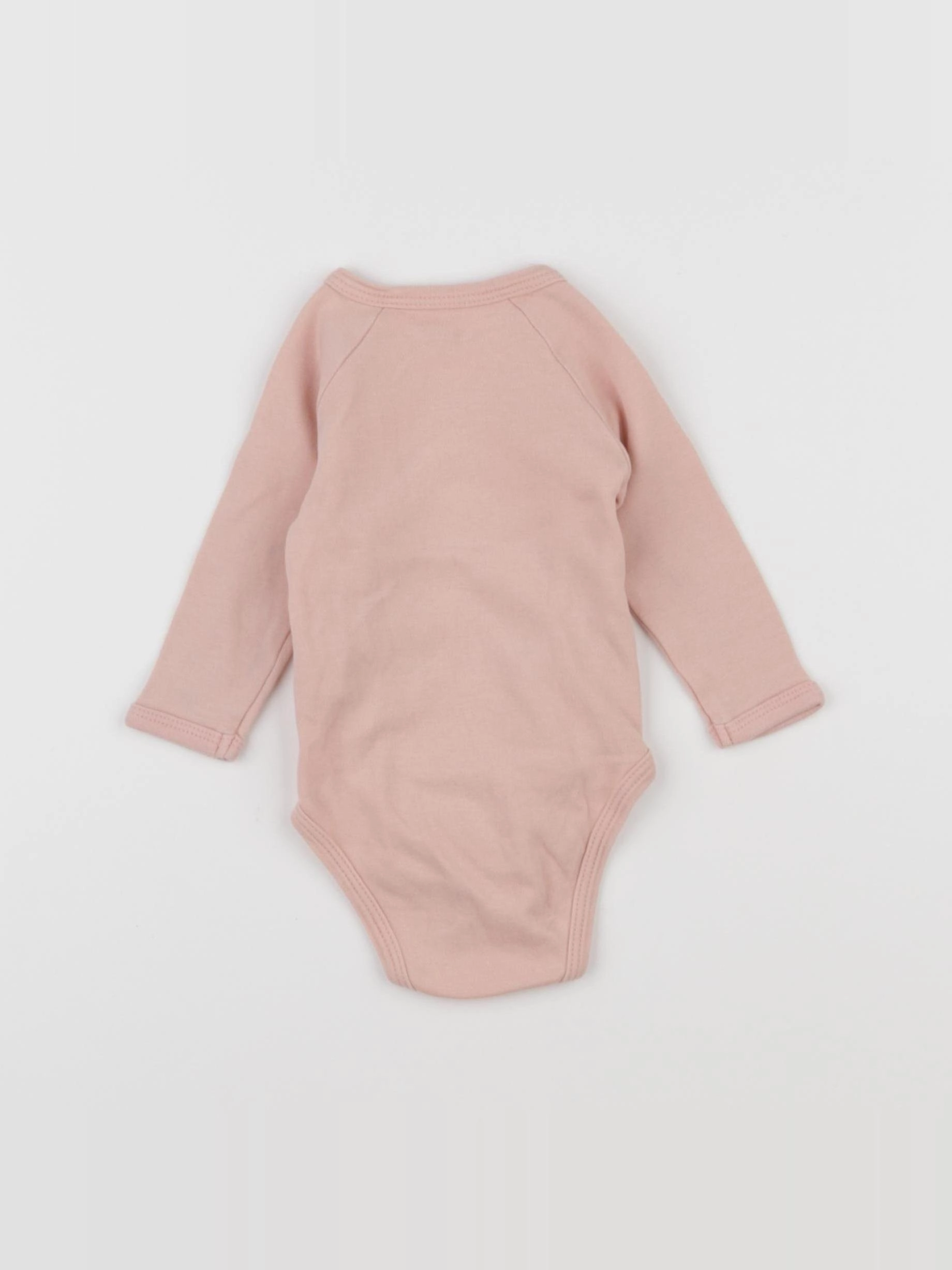Vertbaudet - body rose - 6 mois