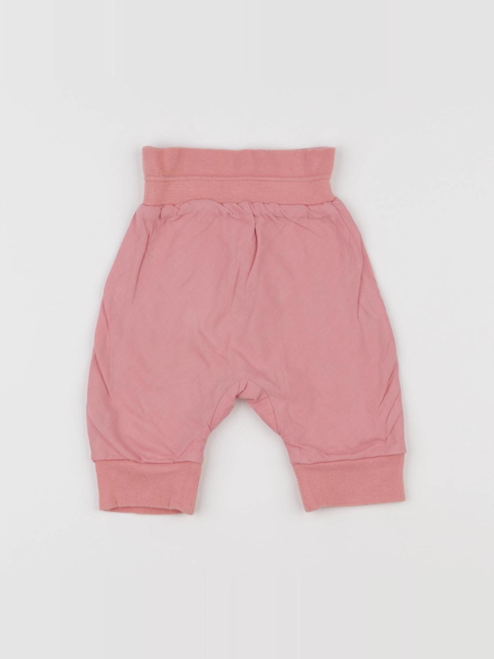Tape à l'oeil - pantalon rose - 1 mois