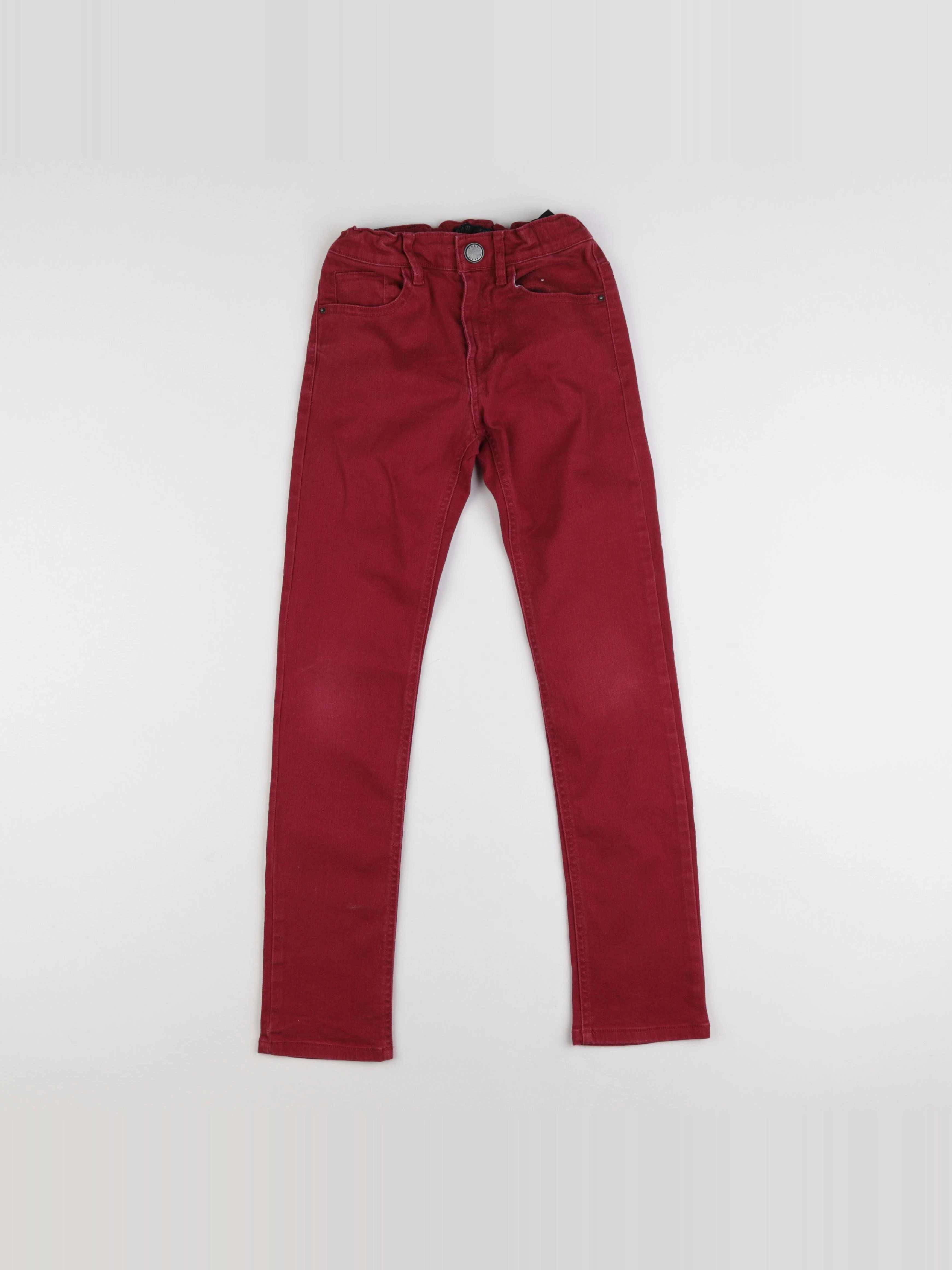 IKKS - jean rouge - 10 ans