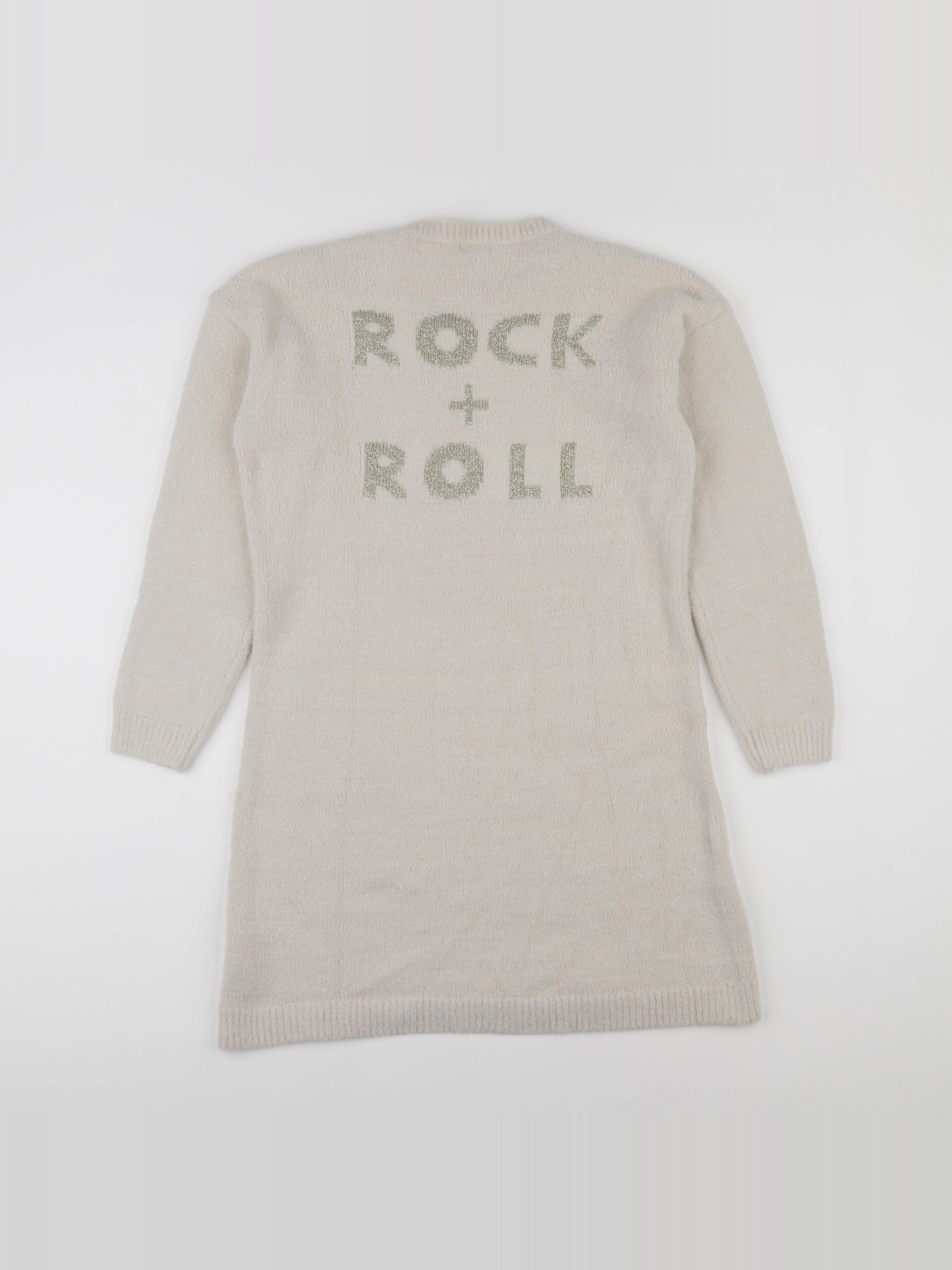 IKKS - robe imprimé au dos beige - 10 ans
