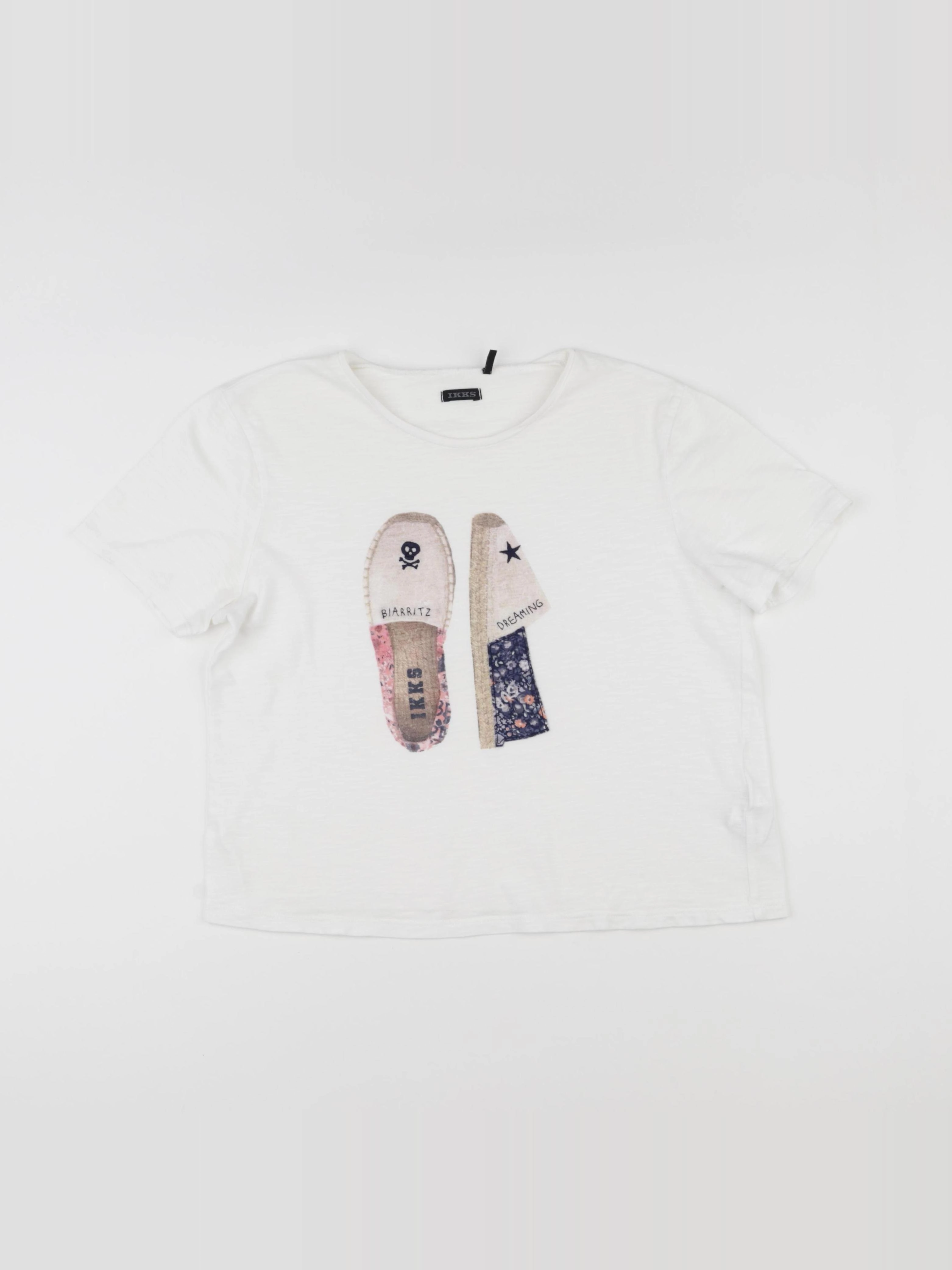 IKKS - tee-shirt multicolore - 12 ans