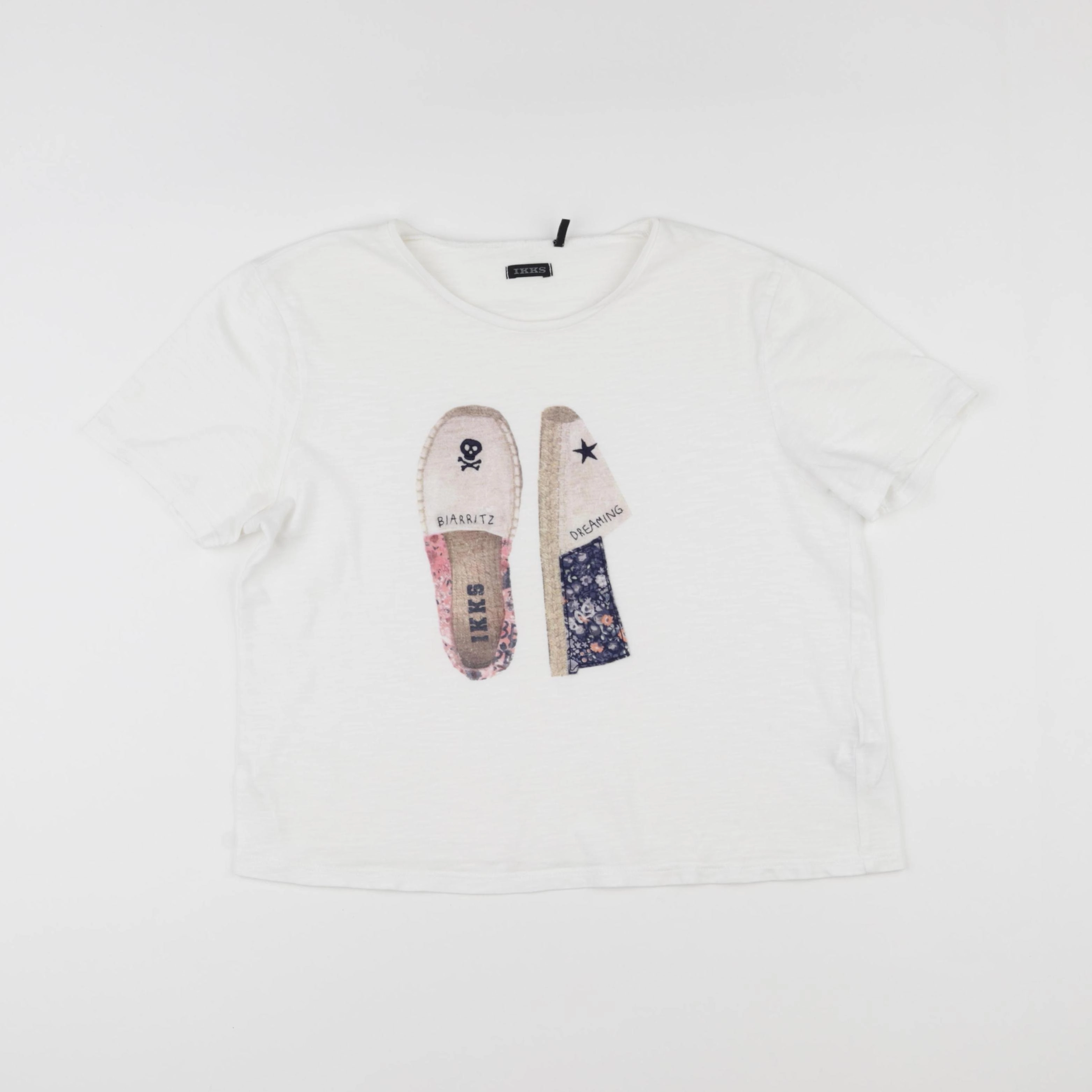 IKKS - tee-shirt multicolore - 12 ans