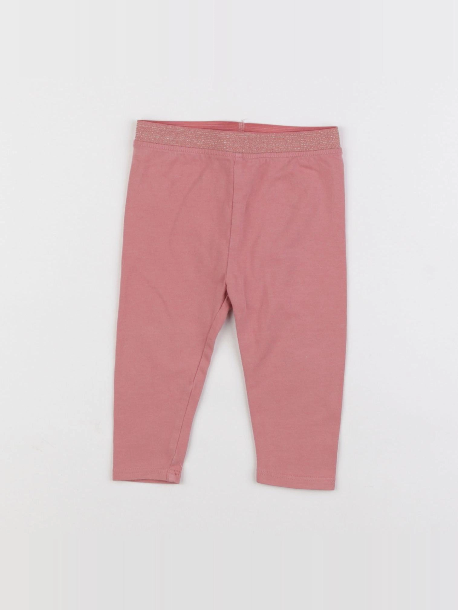 Vertbaudet - legging rose - 6 mois