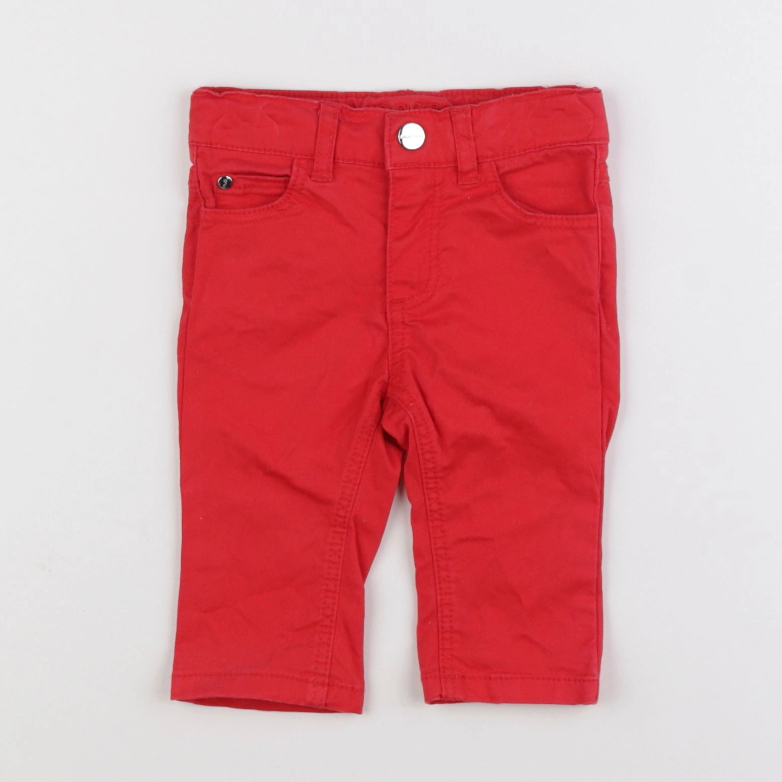 Jacadi - jean rouge - 6 mois
