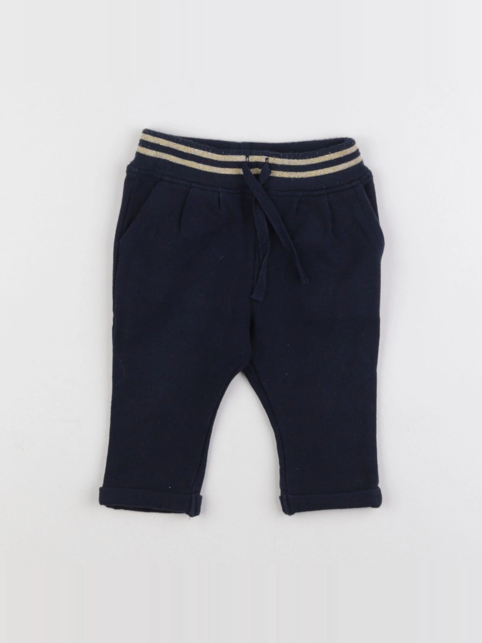 La Redoute - jogging or, bleu - 9 mois