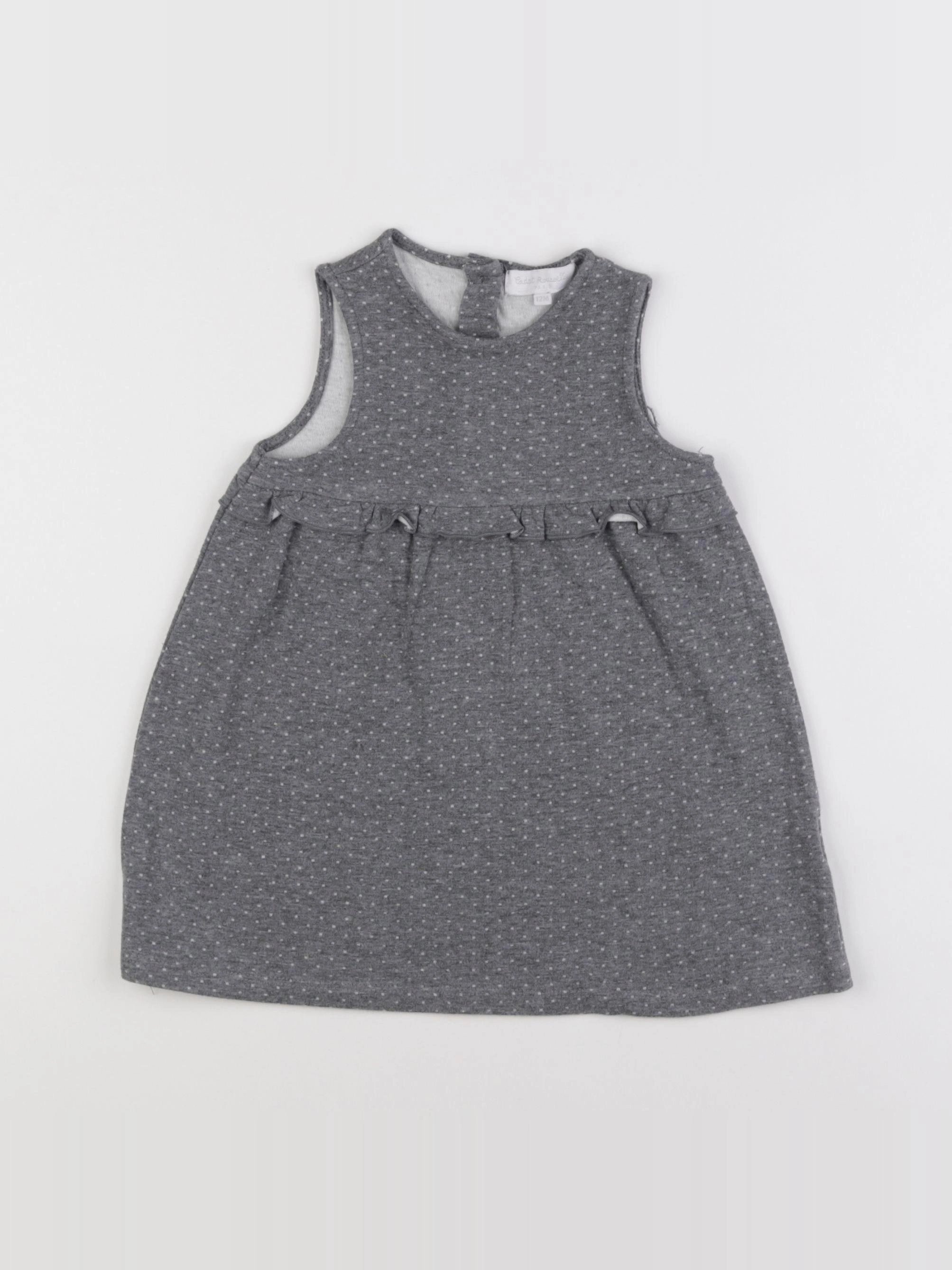 Cadet Rousselle - robe gris - 12 mois