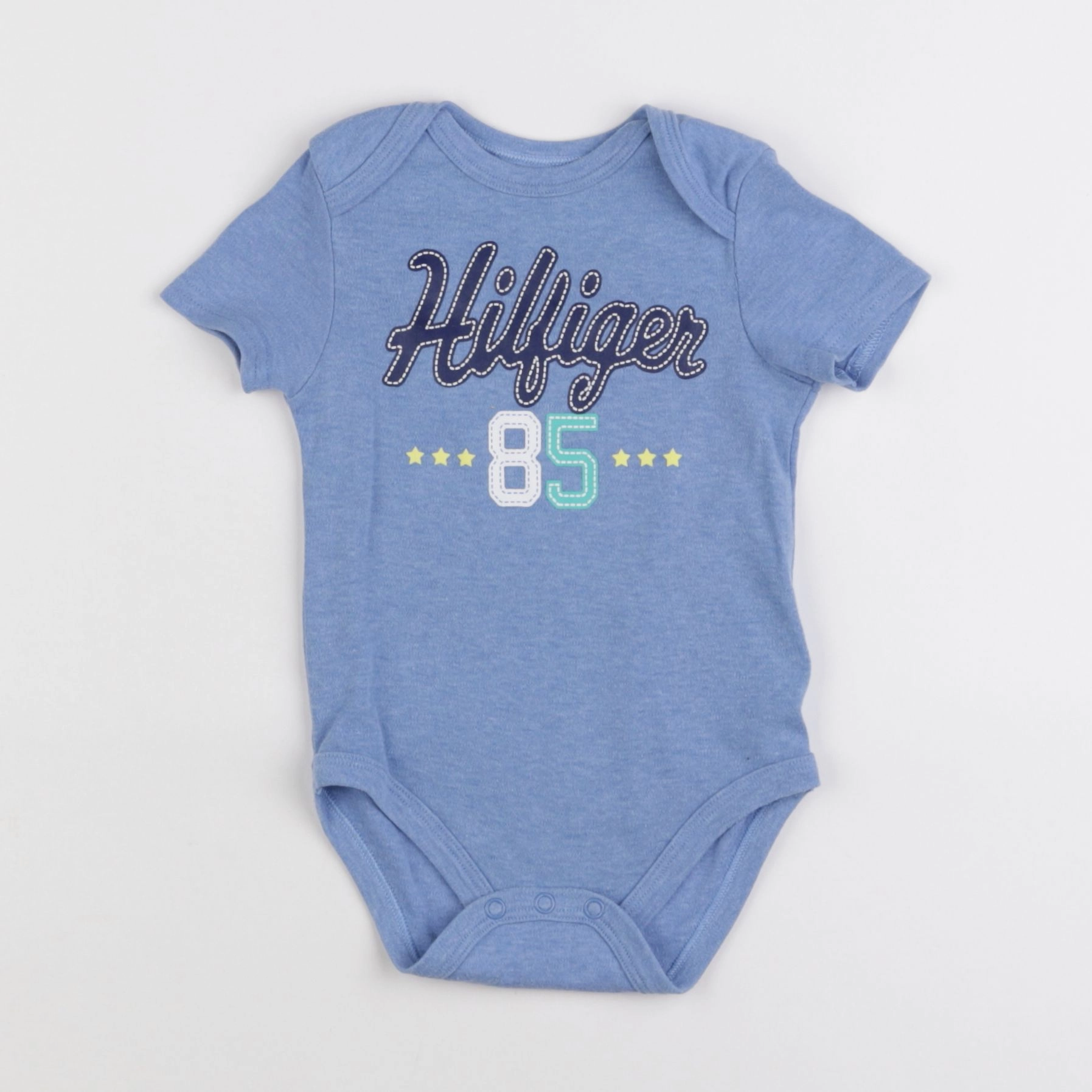 Tommy Hilfiger - body bleu - 12 mois