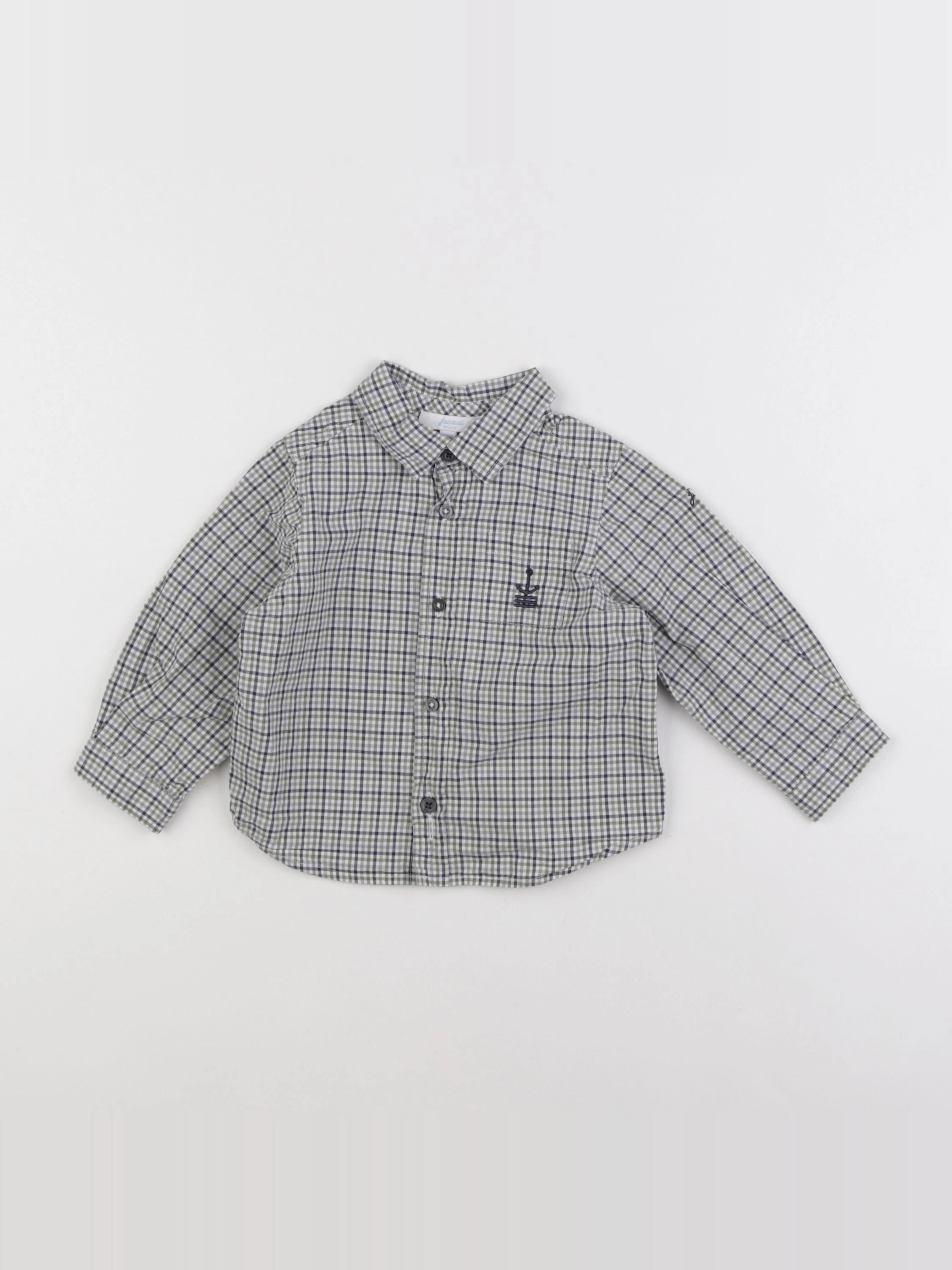 Jacadi - chemise multicolore - 12 mois