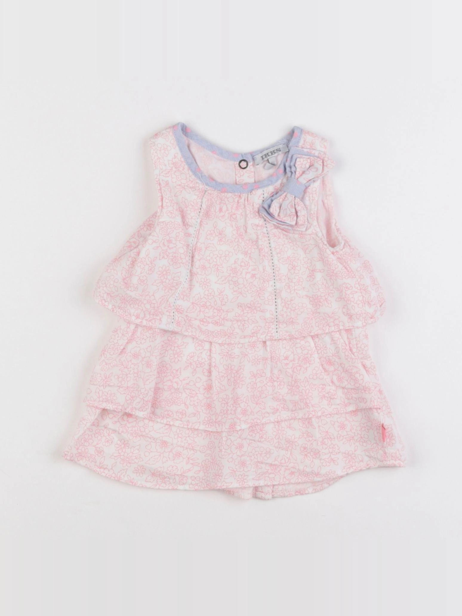 IKKS - robe rose - 3 mois